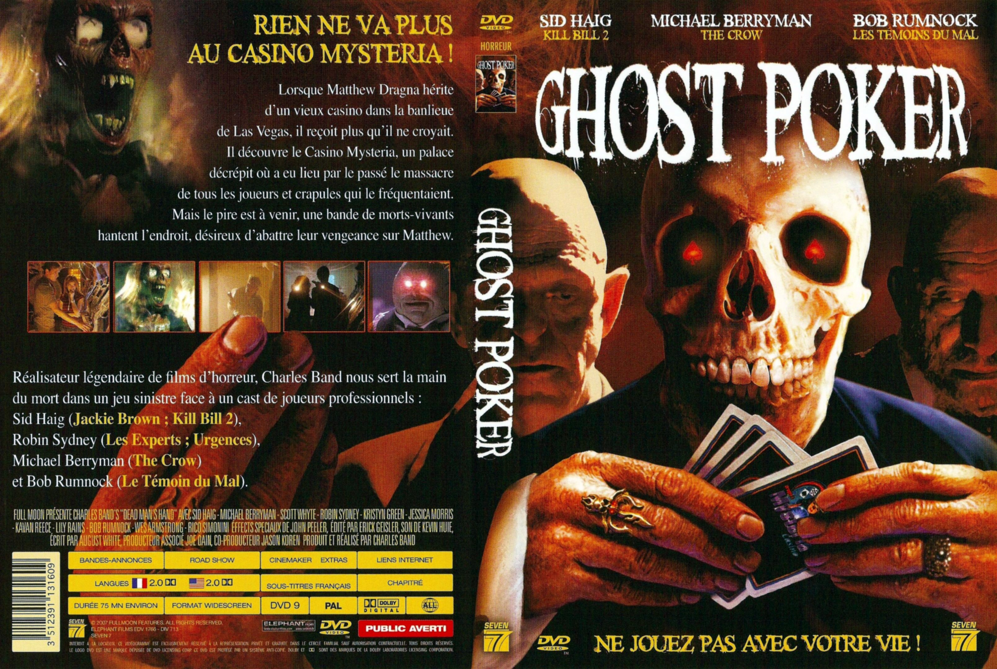 Jaquette DVD Ghost poker