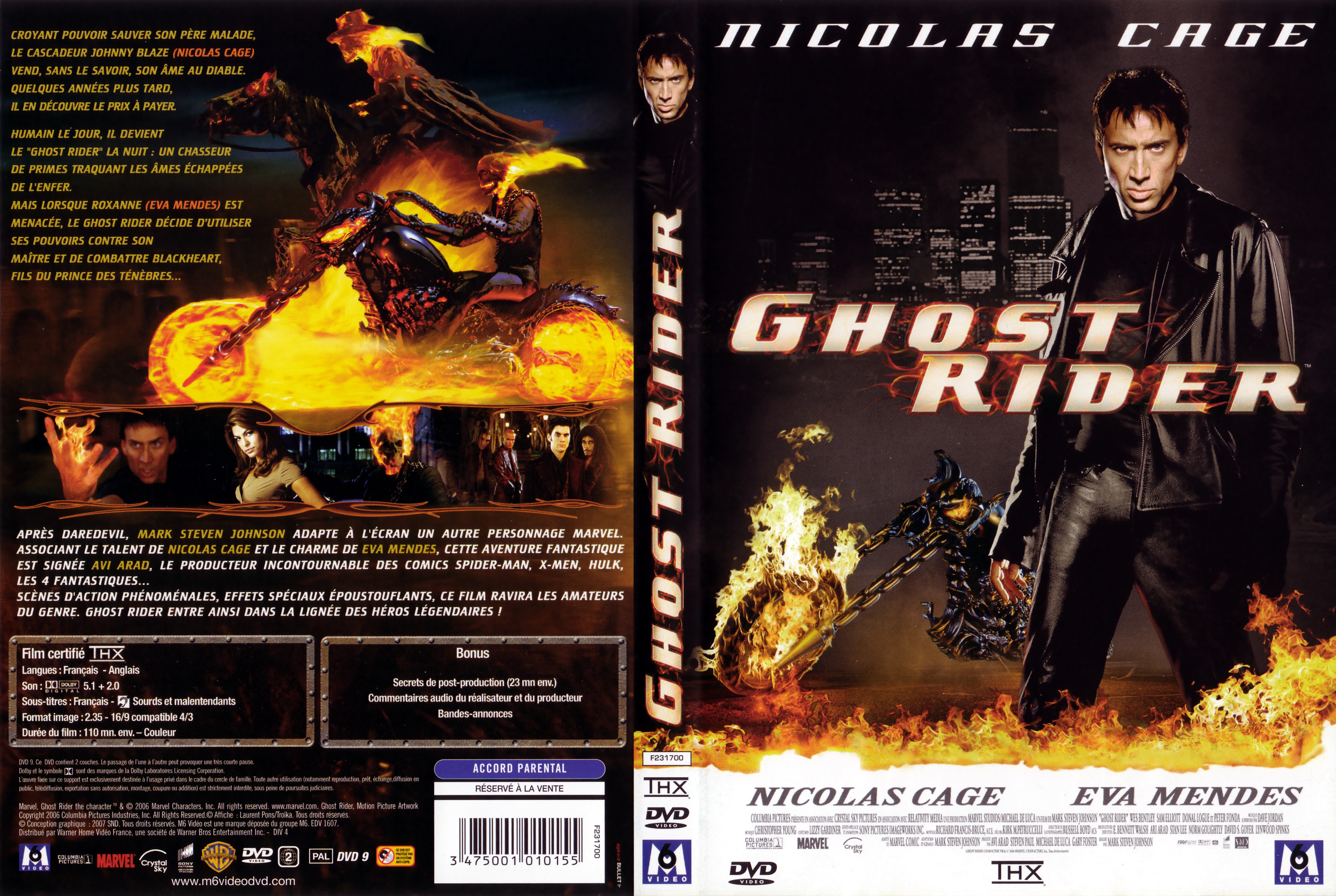 Jaquette DVD Ghost rider