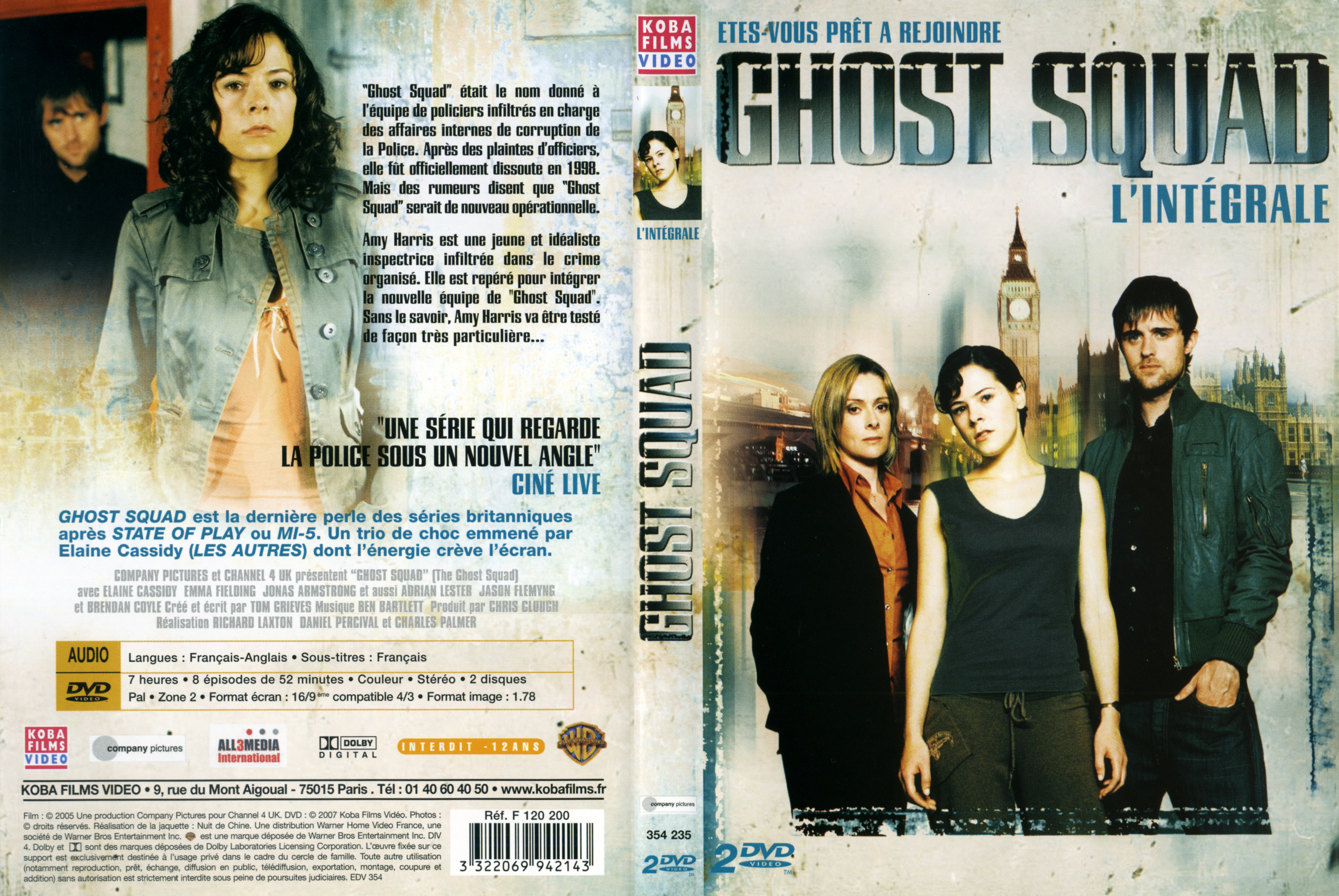 Jaquette DVD Ghost squad L