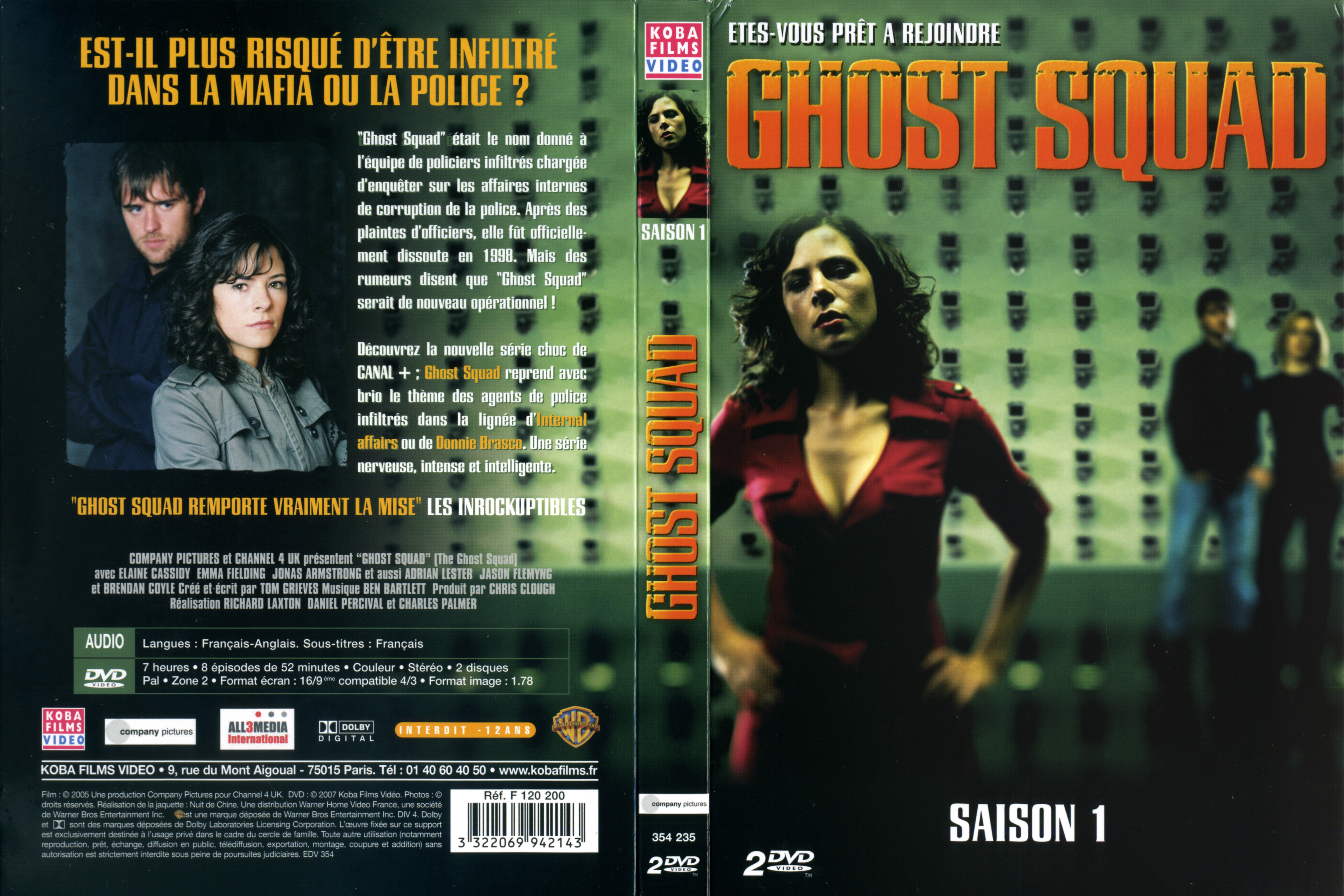 Jaquette DVD Ghost squad L