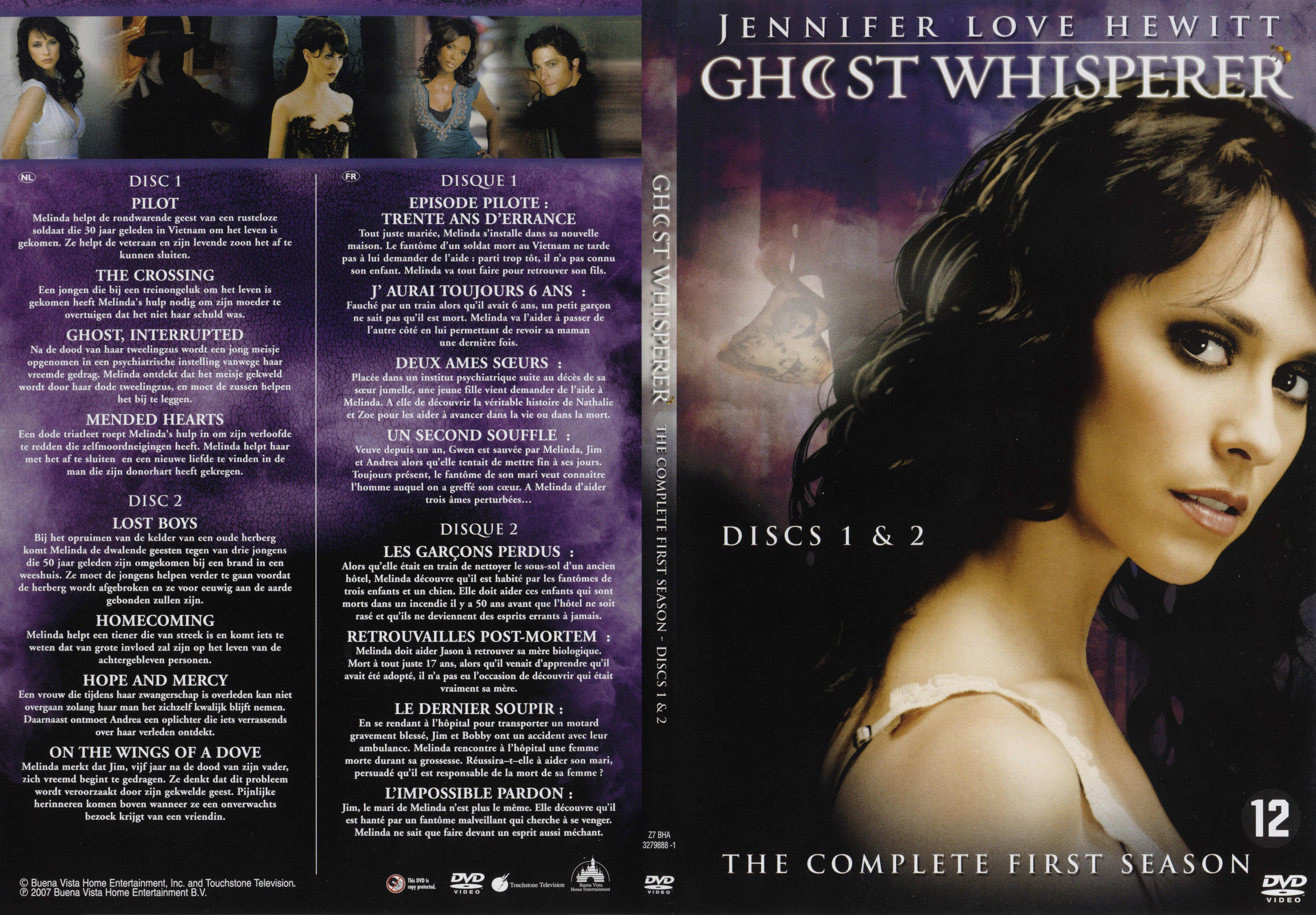 Jaquette DVD Ghost whisperer Saison 1 DVD 1