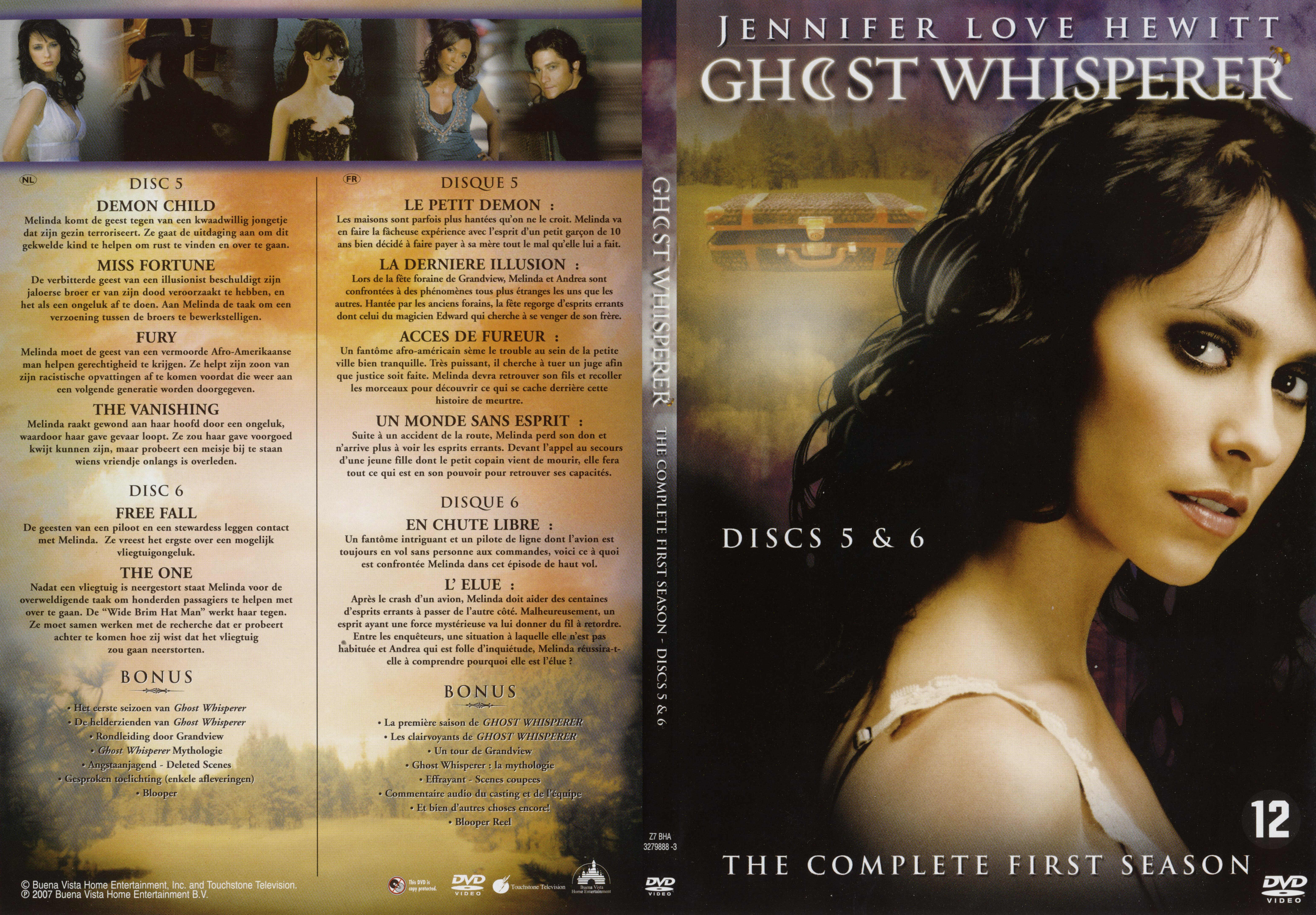 Jaquette DVD Ghost whisperer Saison 1 DVD 3