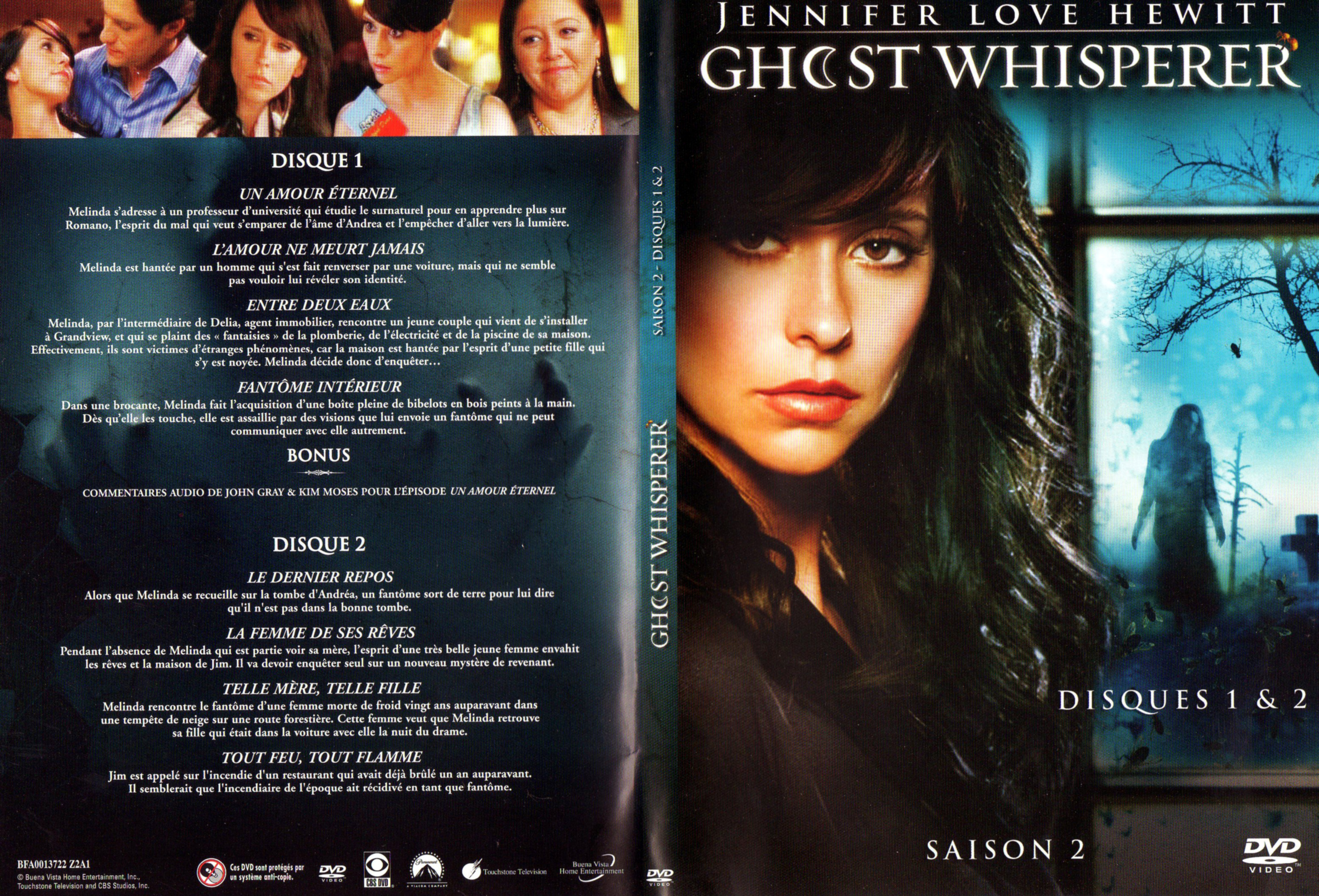 Jaquette DVD Ghost whisperer Saison 2 DVD 1
