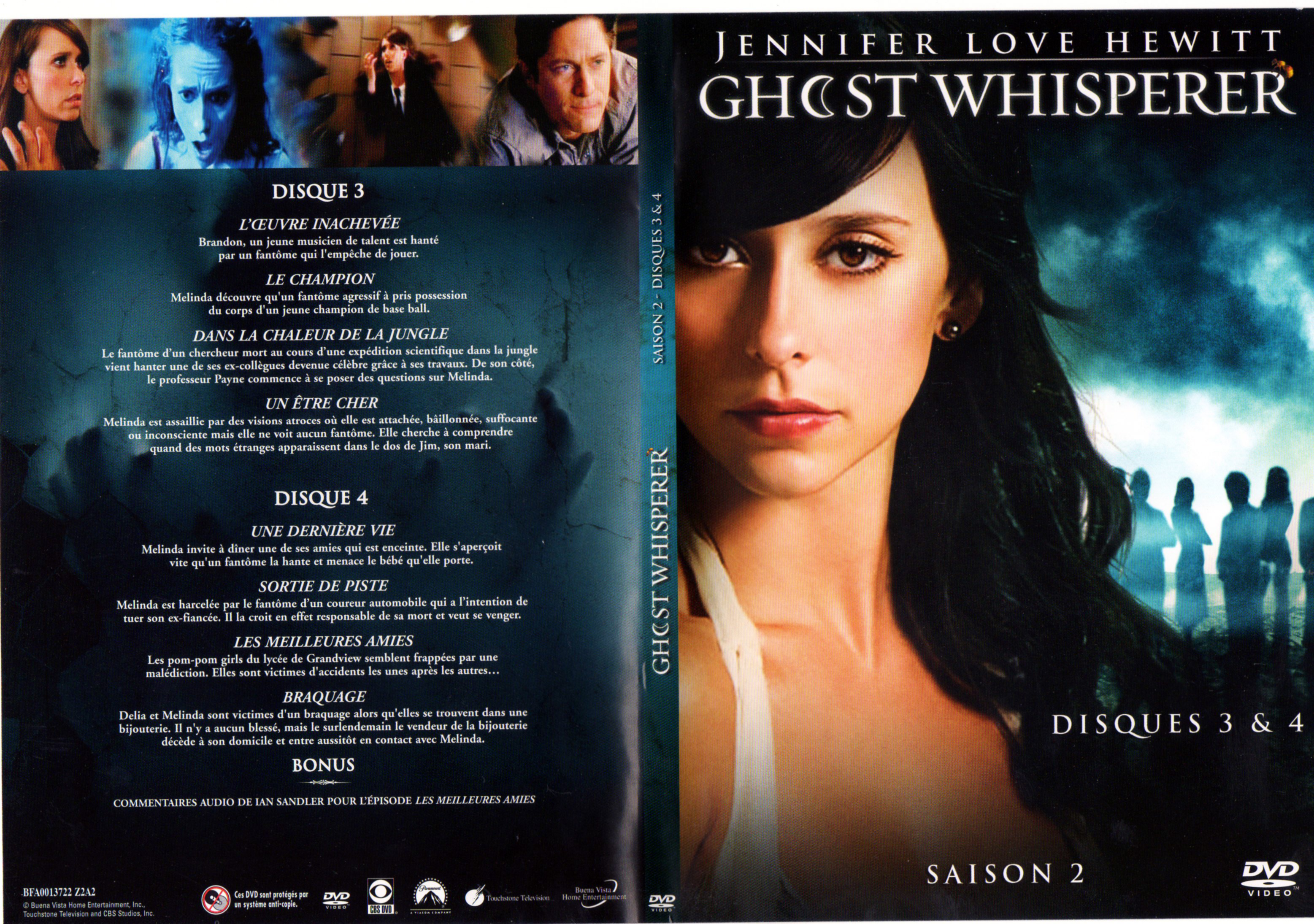 Jaquette DVD Ghost whisperer Saison 2 DVD 2