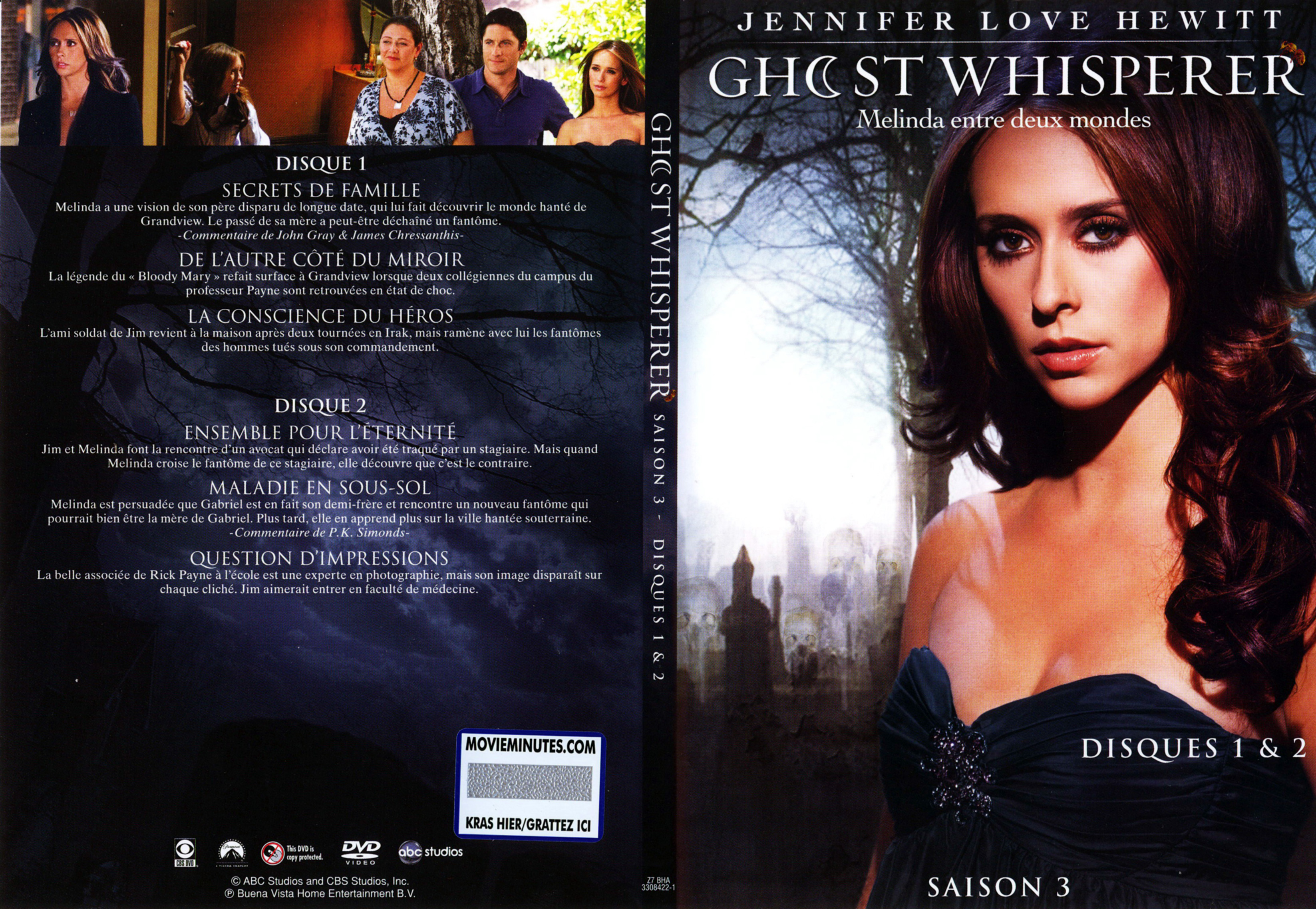 Jaquette DVD Ghost whisperer Saison 3 DVD 1