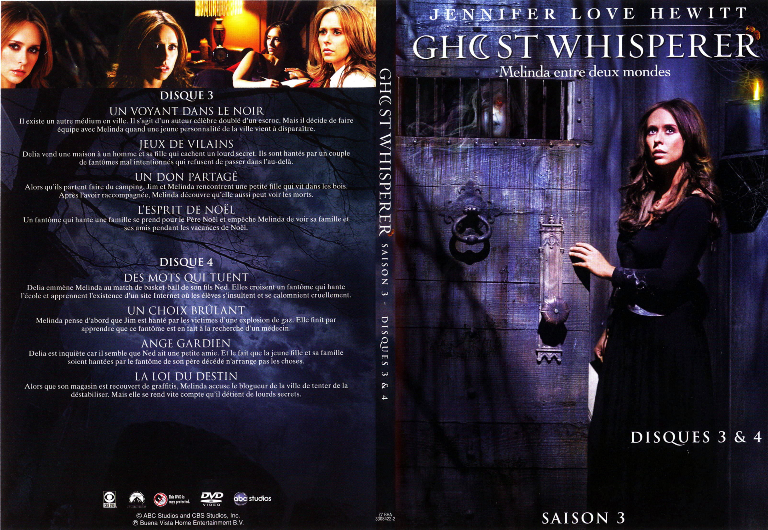 Jaquette DVD Ghost whisperer Saison 3 DVD 2