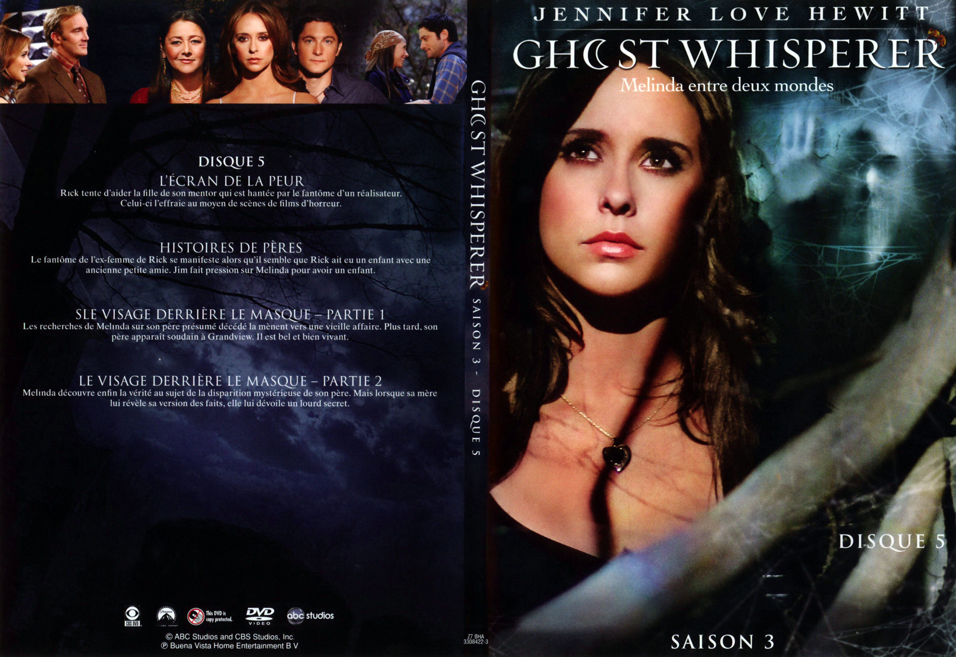 Jaquette DVD Ghost whisperer Saison 3 DVD 3