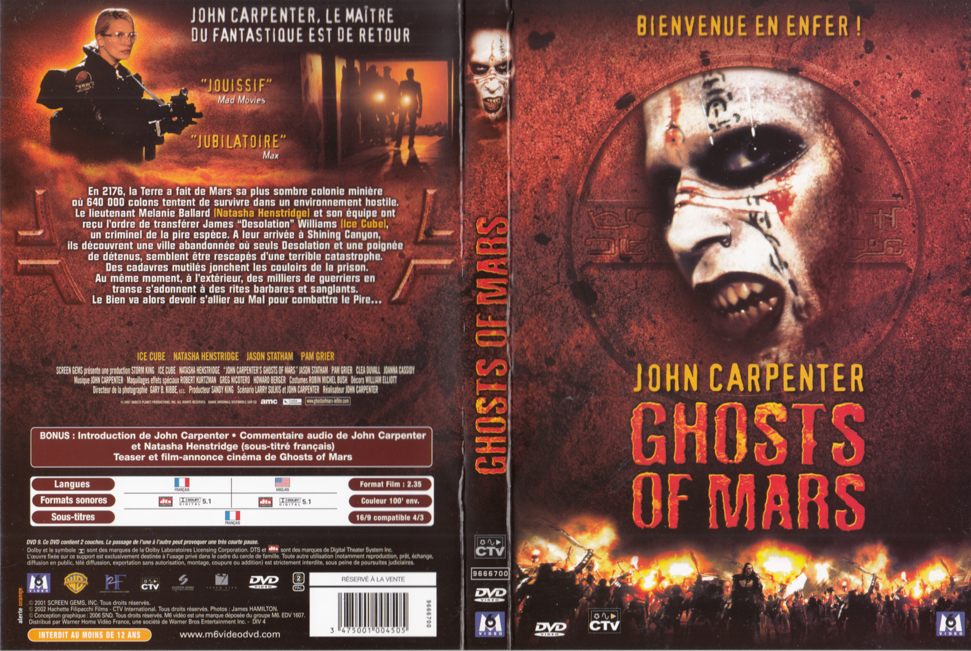 Jaquette DVD Ghosts of mars v4