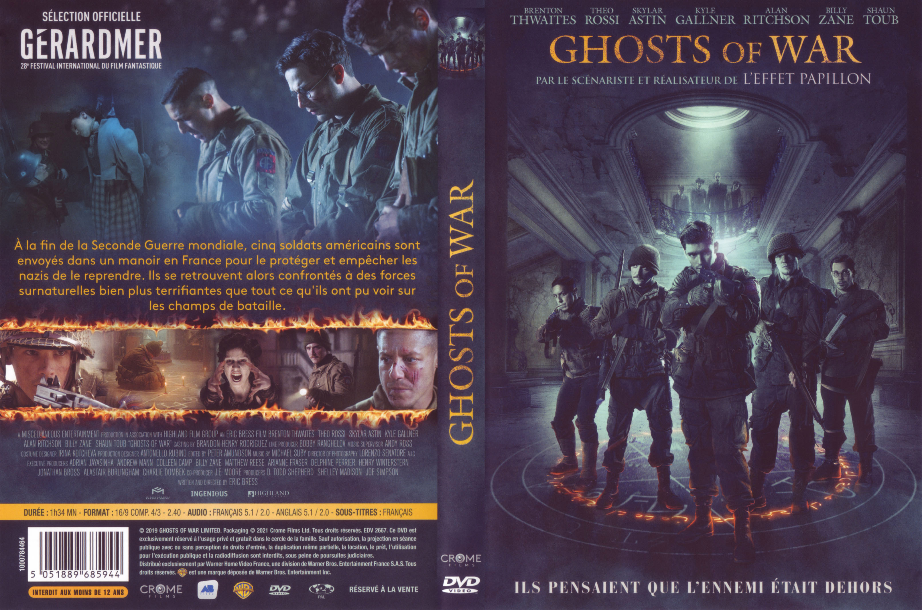 Jaquette DVD Ghosts of war