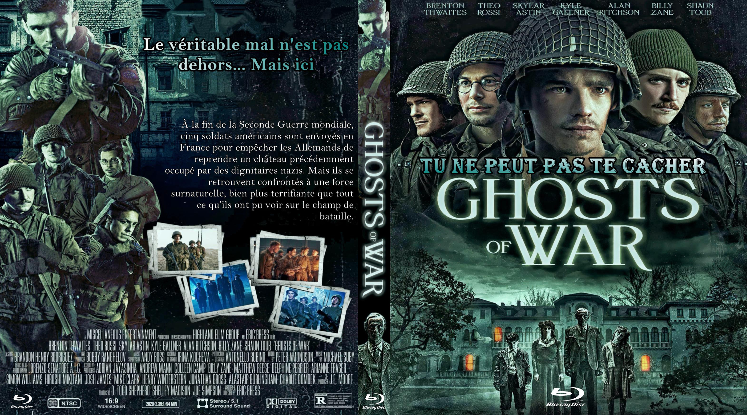 Jaquette DVD Ghosts of war custom (BLU-RAY)