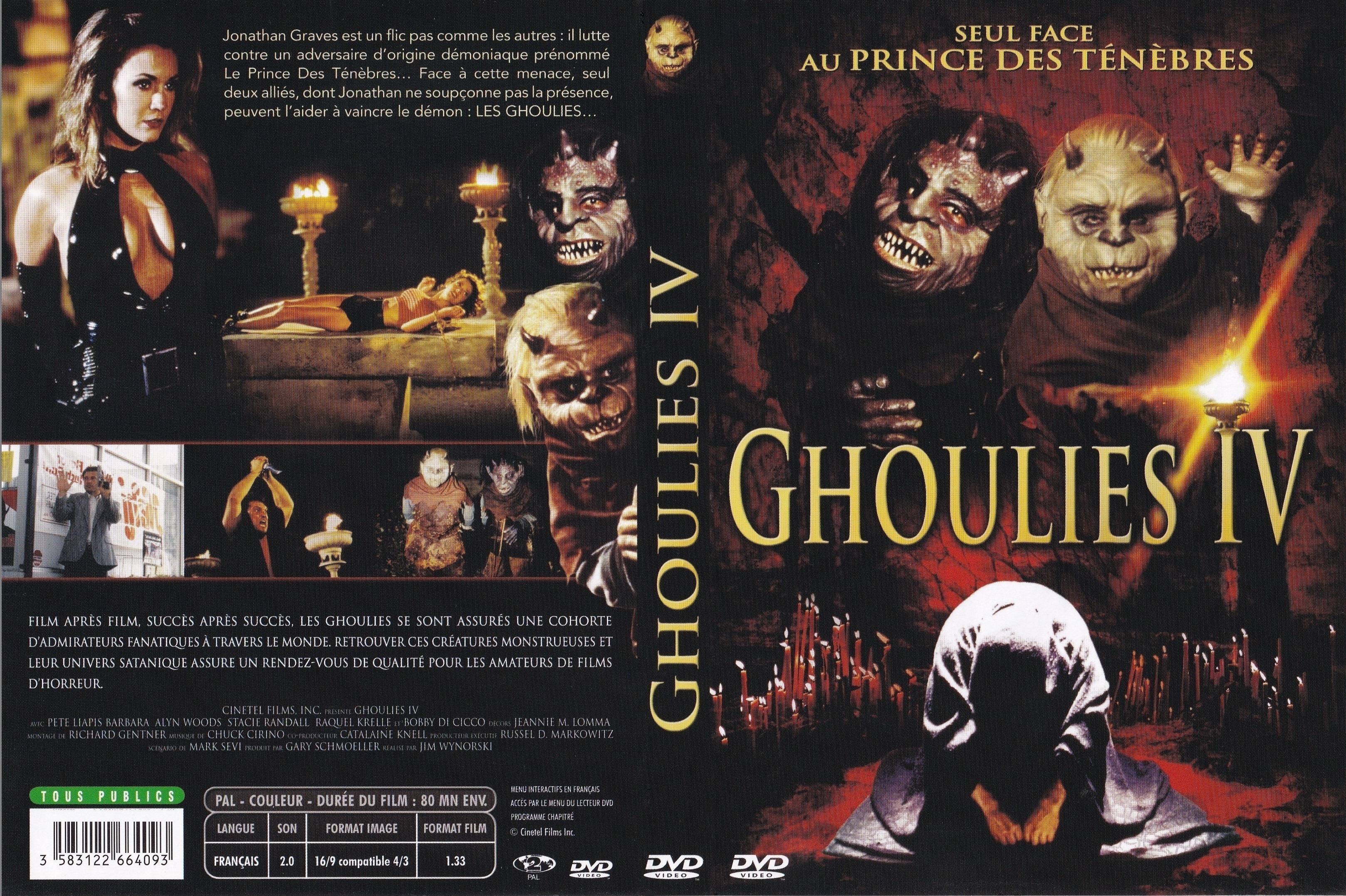Jaquette DVD Ghoulies IV