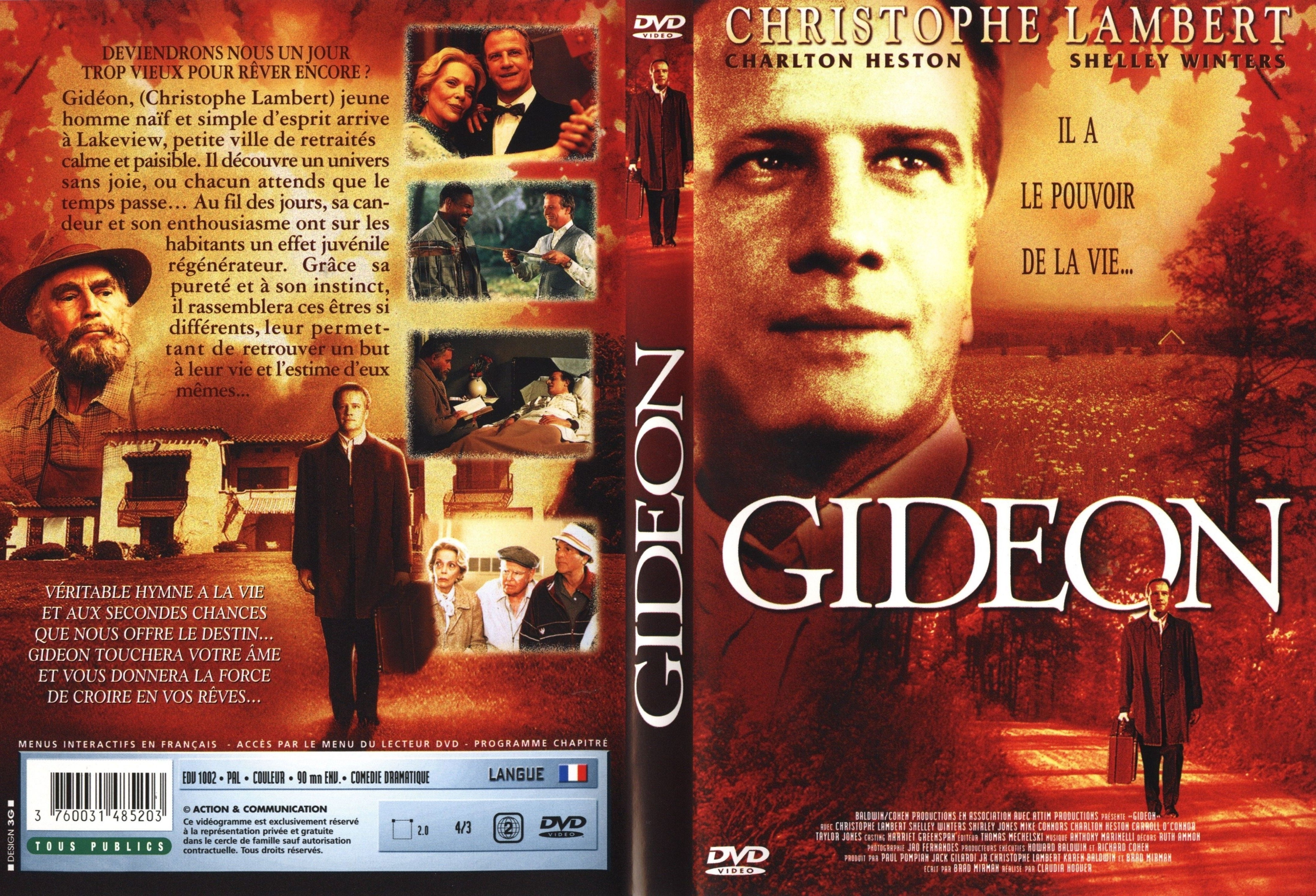 Jaquette DVD Gideon