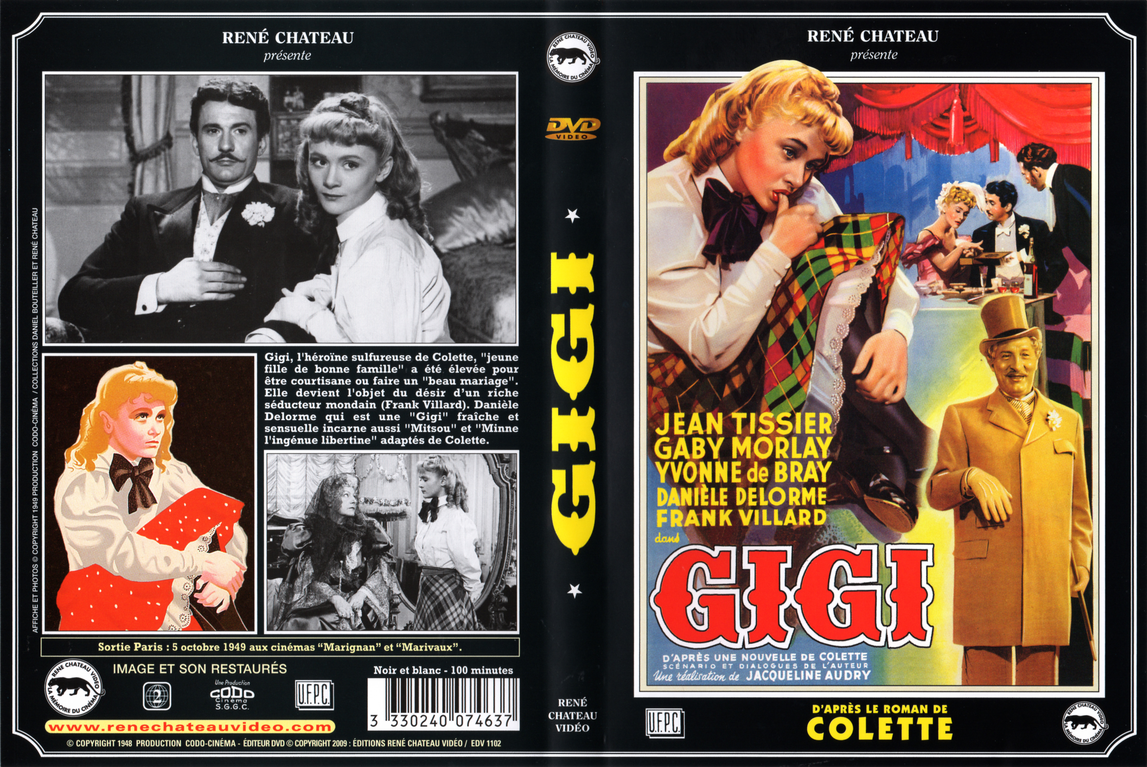 Jaquette DVD Gigi (1949)