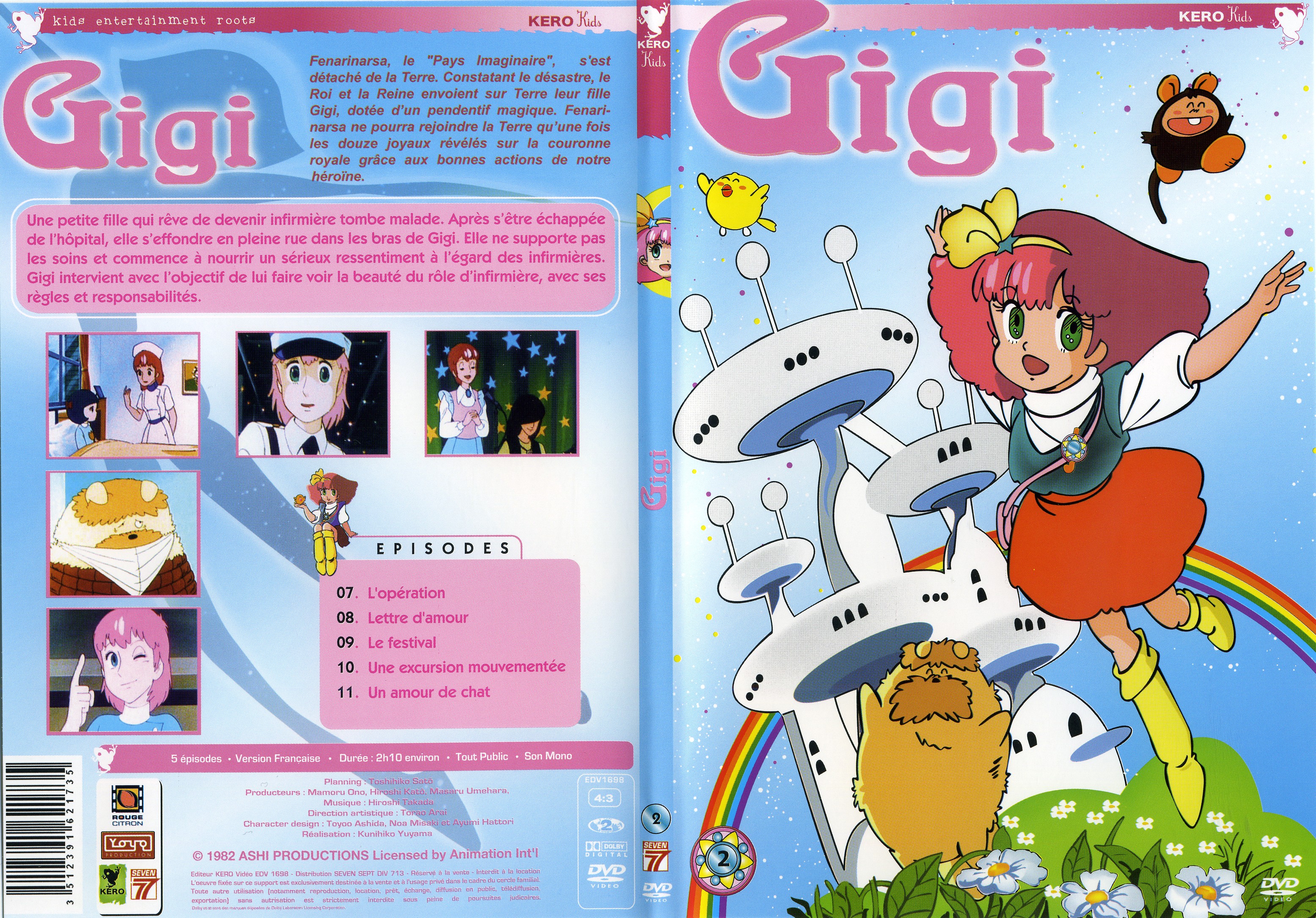 Jaquette DVD Gigi vol 2