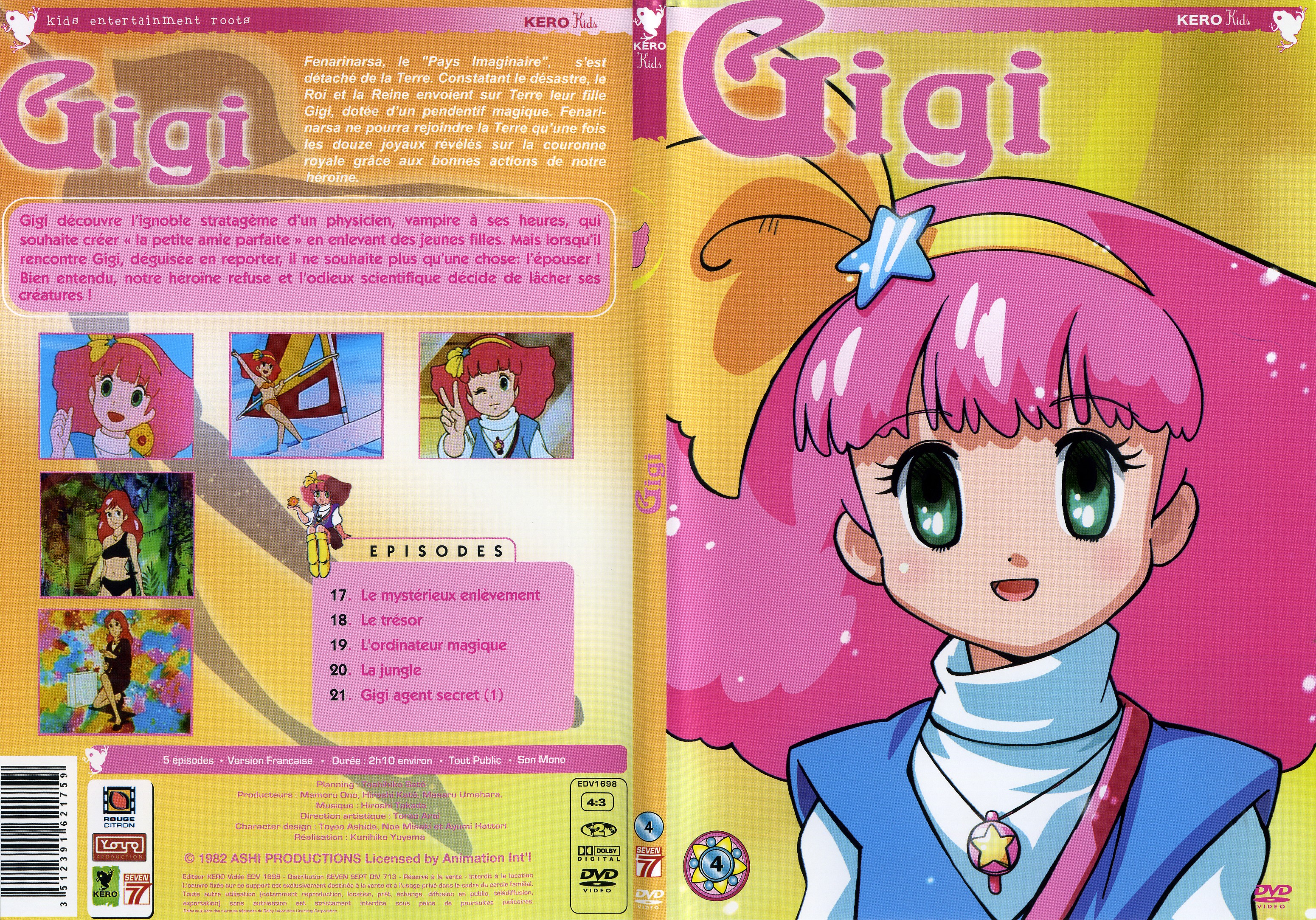 Jaquette DVD Gigi vol 4