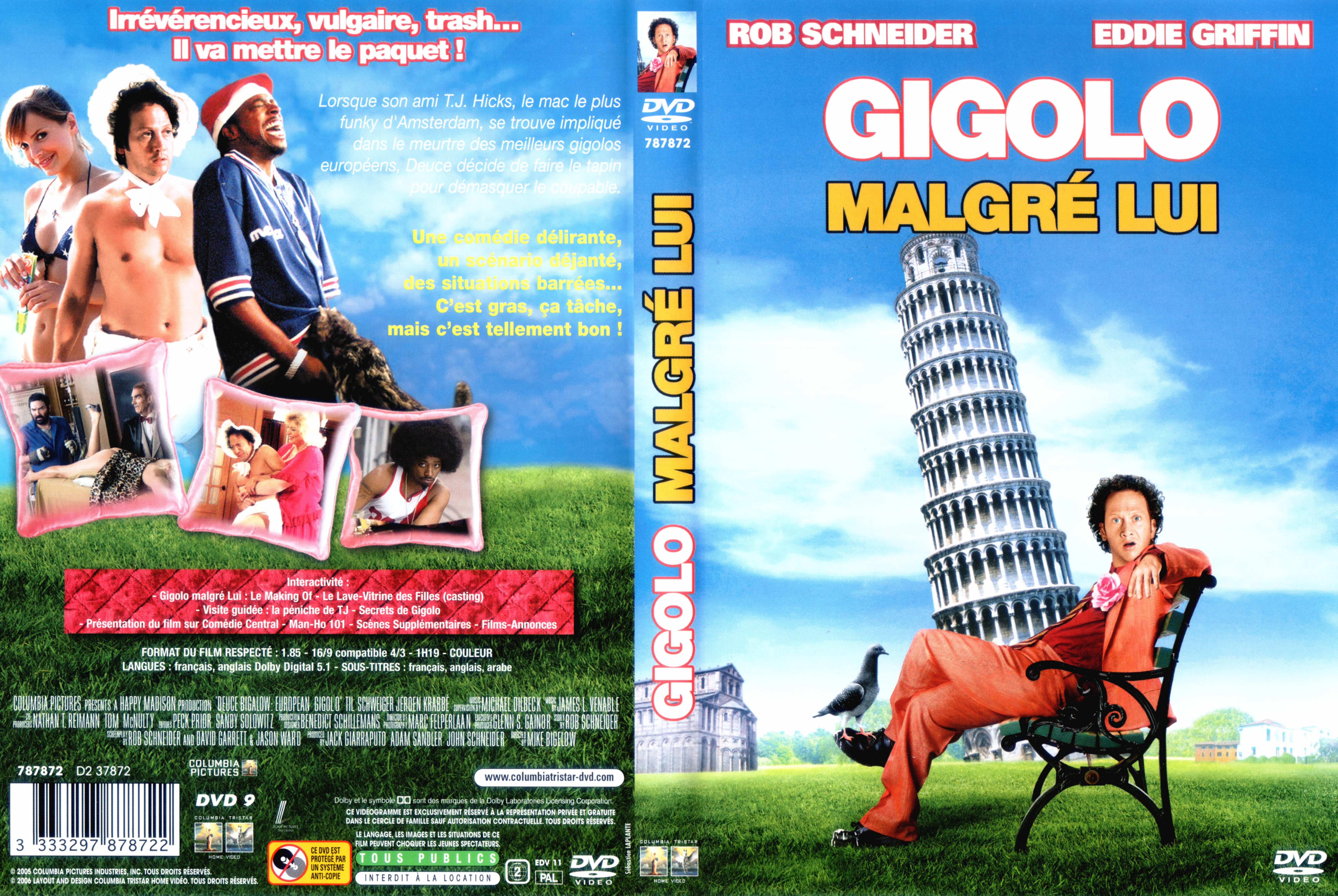 Jaquette DVD Gigolo malgr lui