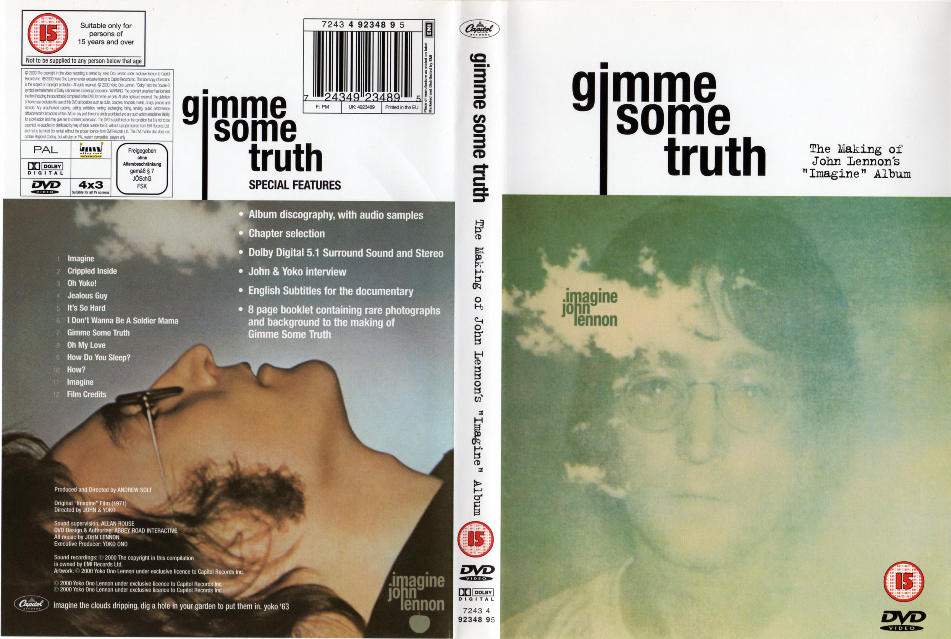 Jaquette DVD Gimme some truth