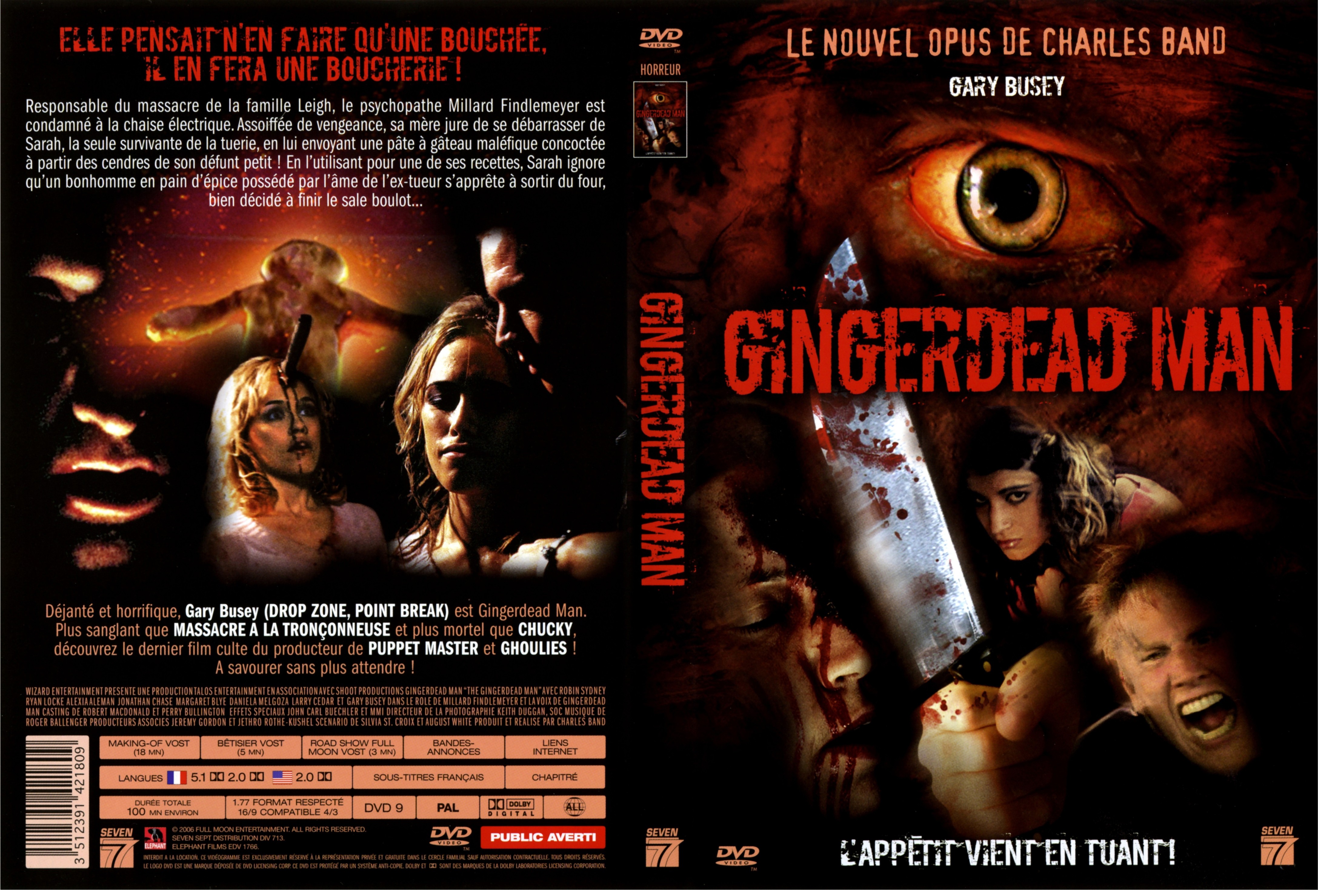 Jaquette DVD Gingerdead man