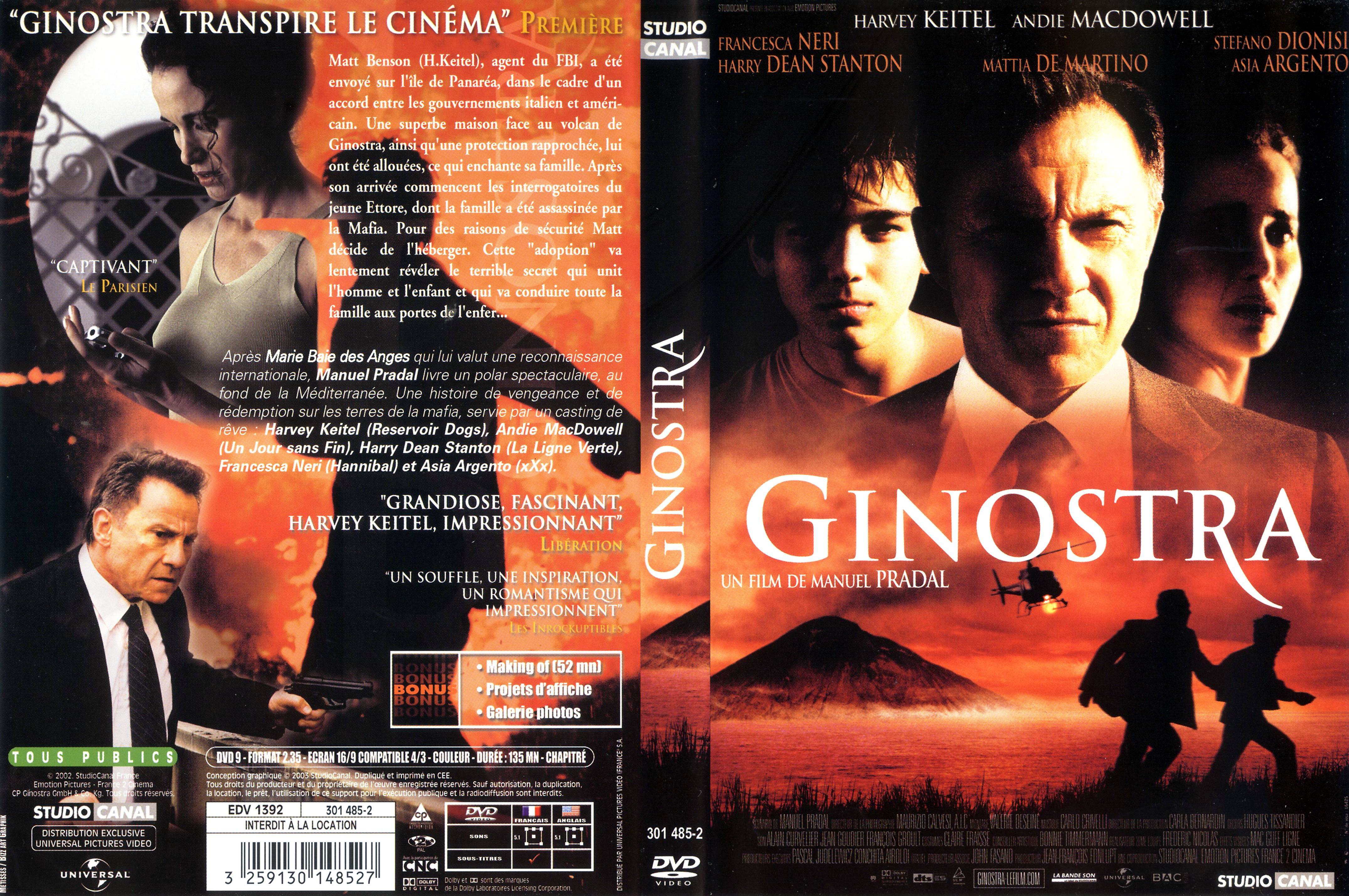 Jaquette DVD Ginostra