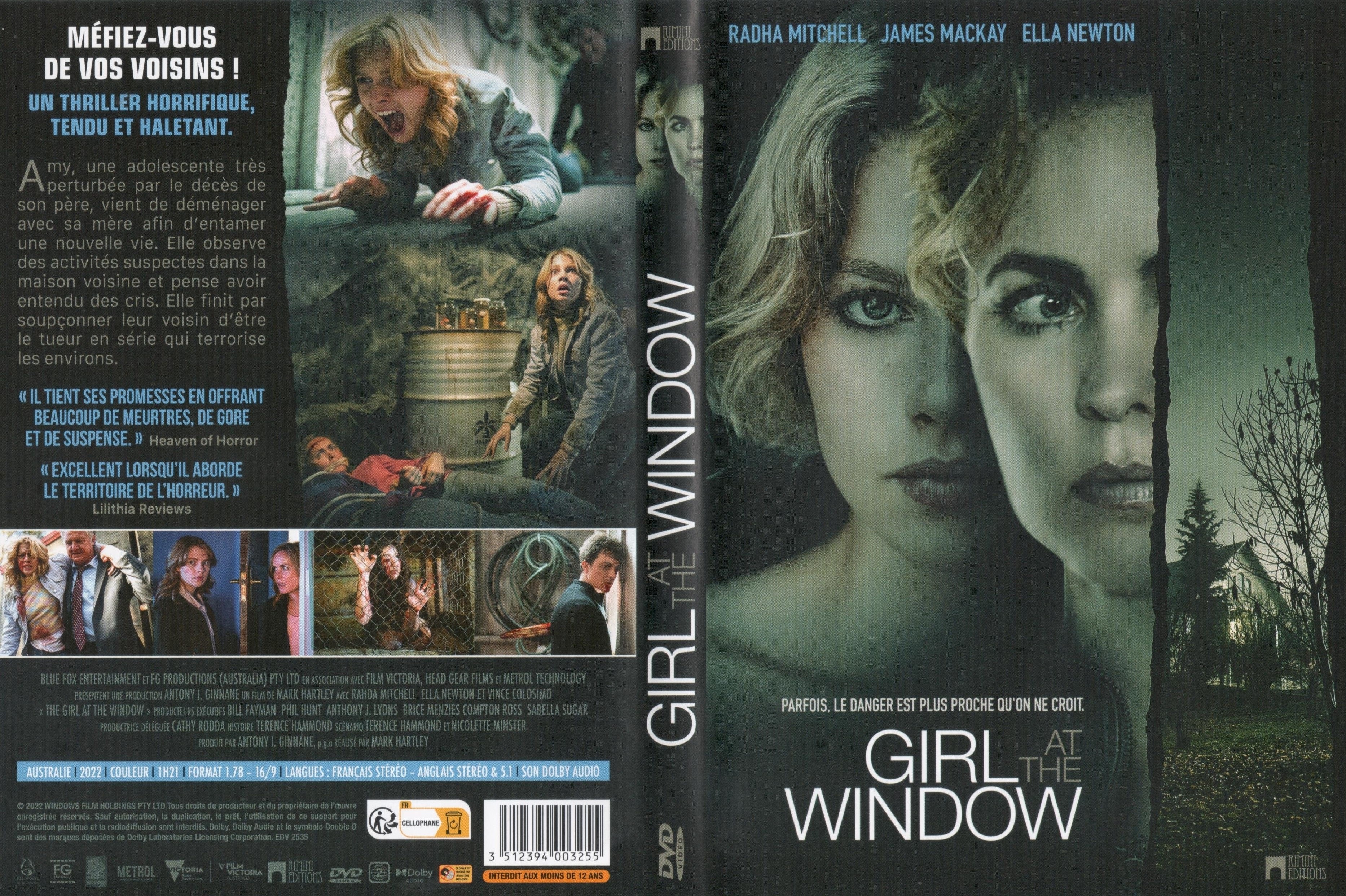 Jaquette DVD Girl at the window