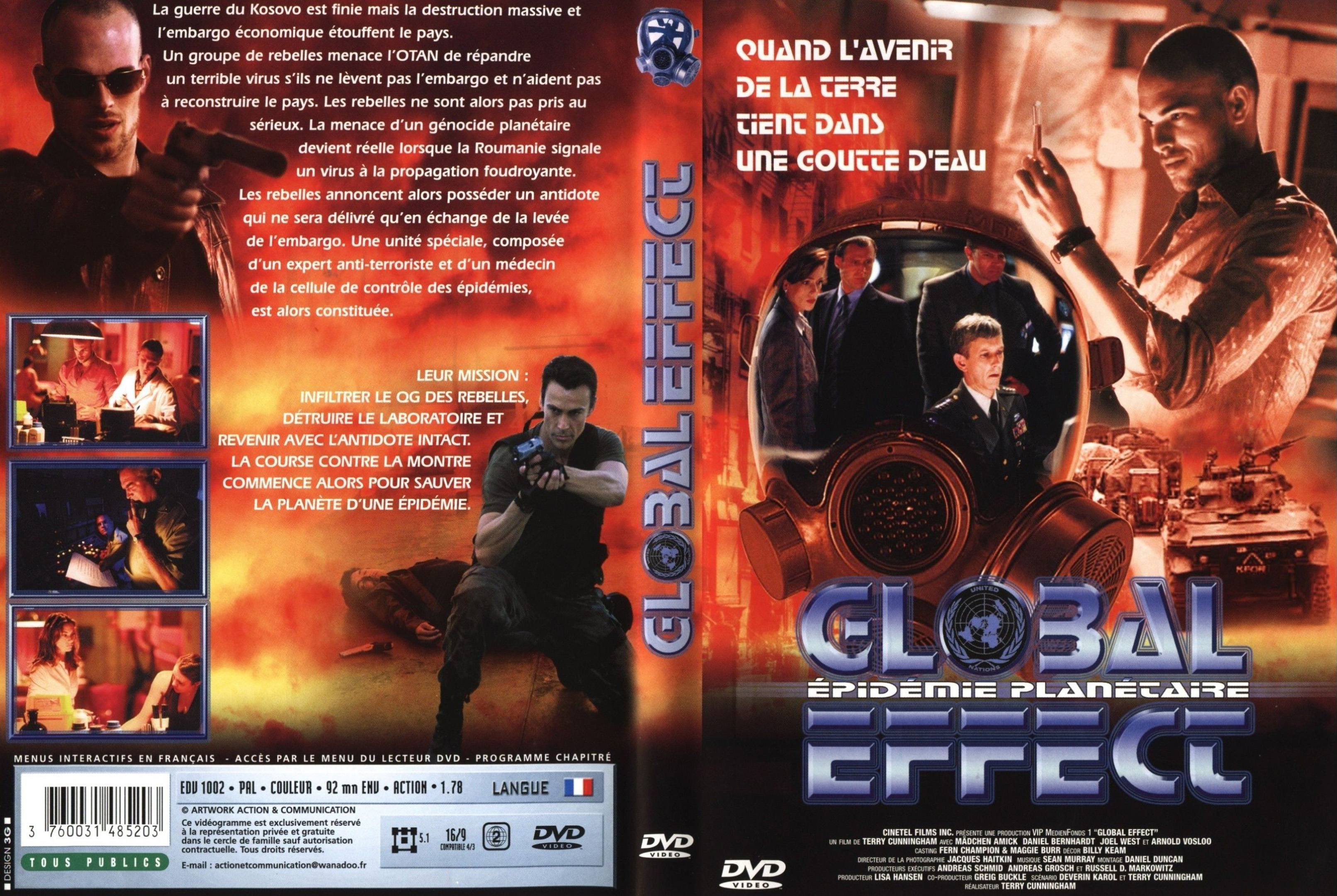Jaquette DVD Global effect