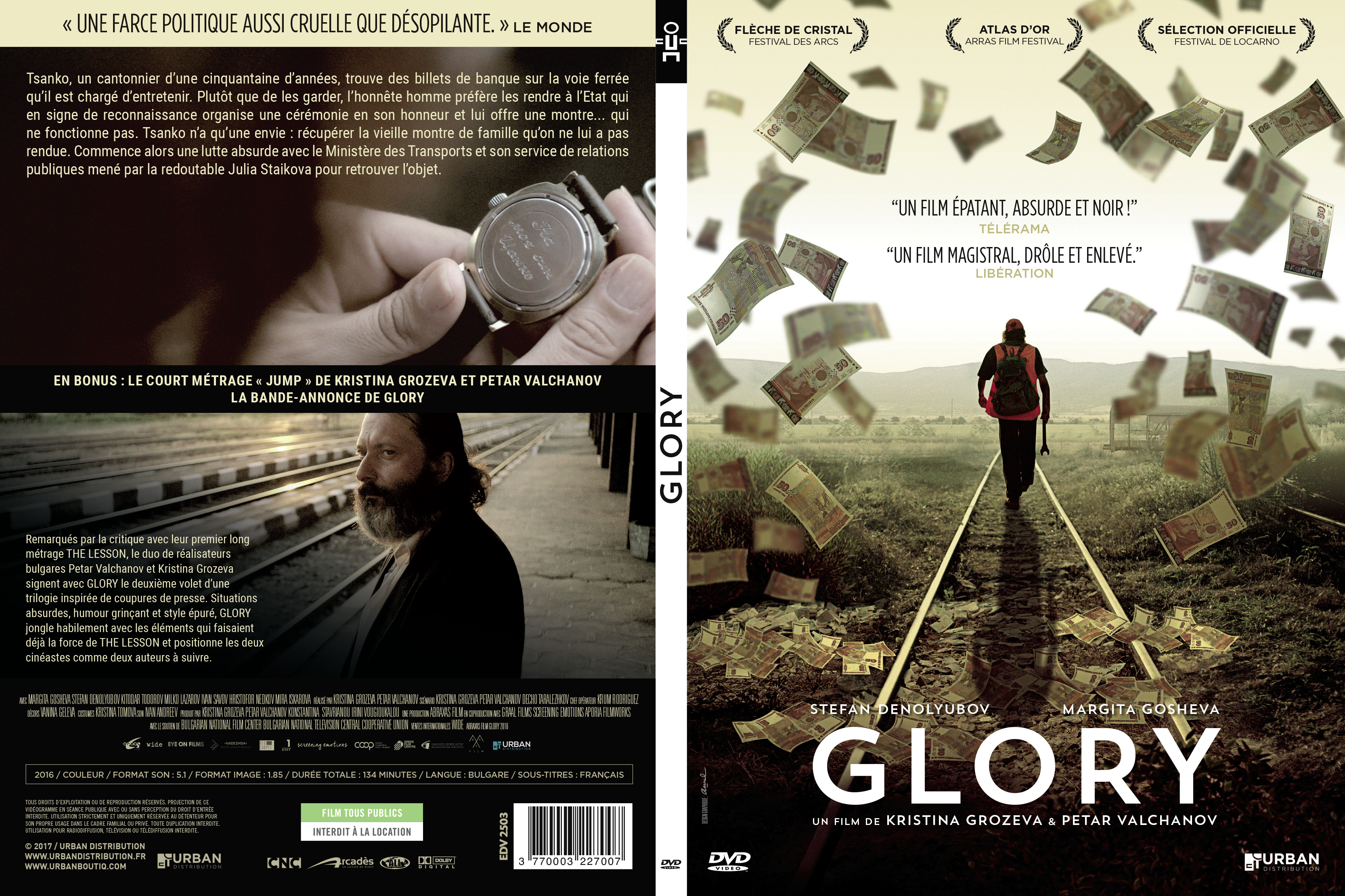 Jaquette DVD Glory (2017)