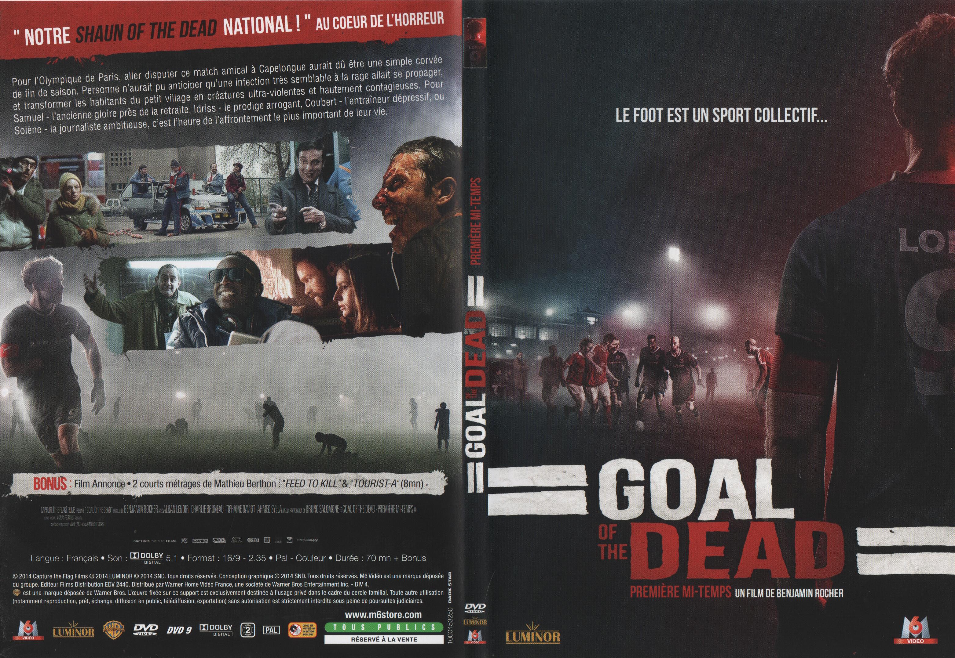 Jaquette DVD Goal of the dead Premire mi-temps