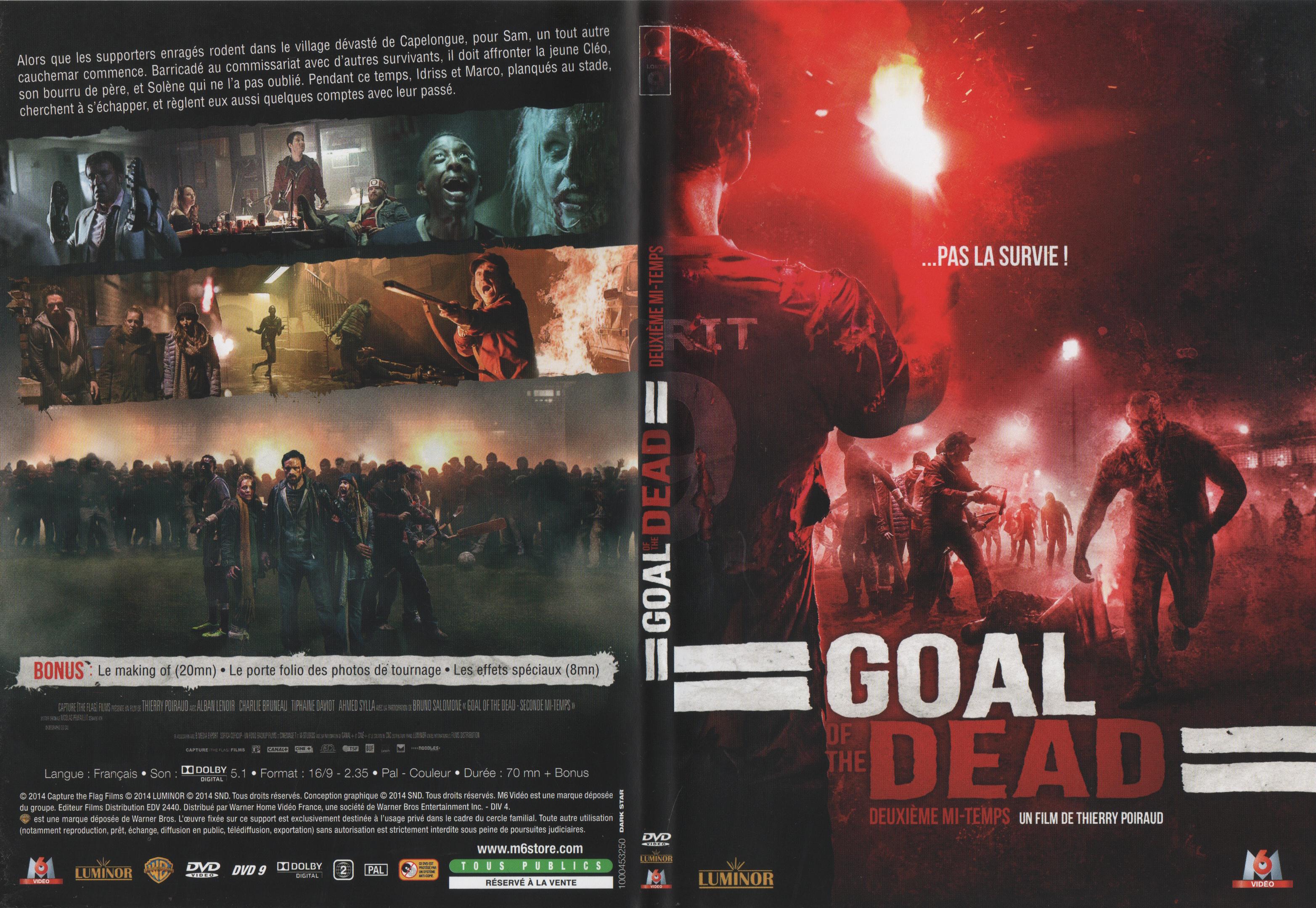 Jaquette DVD Goal of the dead Seconde mi-temps