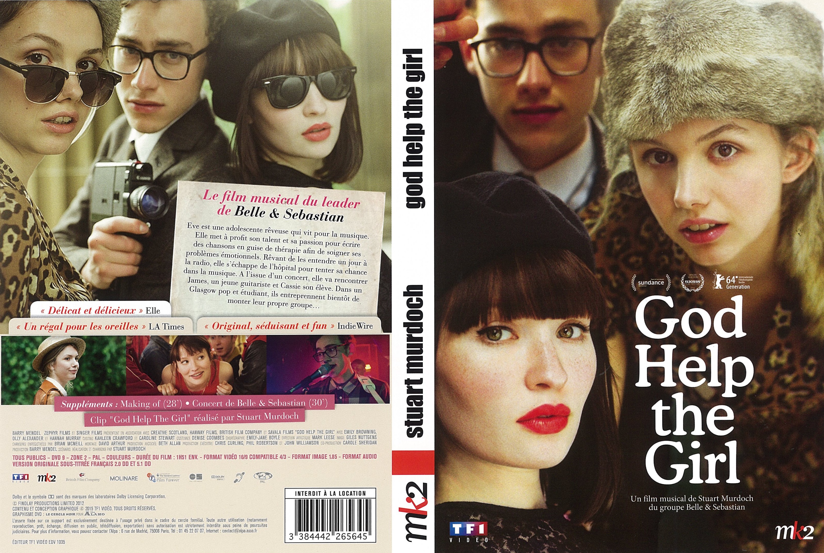 Jaquette DVD God Help The Girl