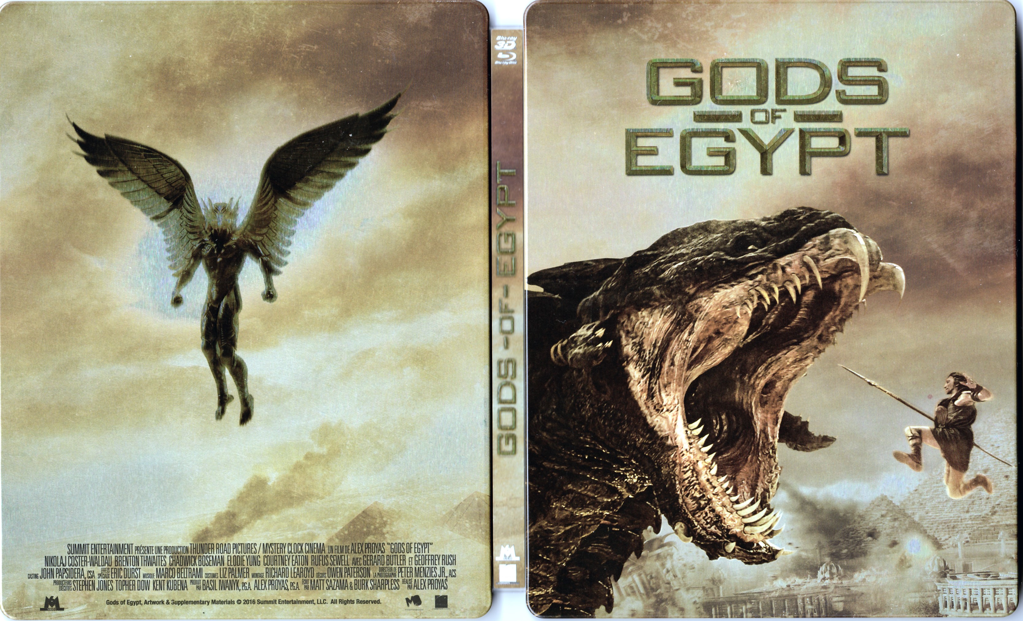 Jaquette DVD Gods of Egypt (BLU-RAY)