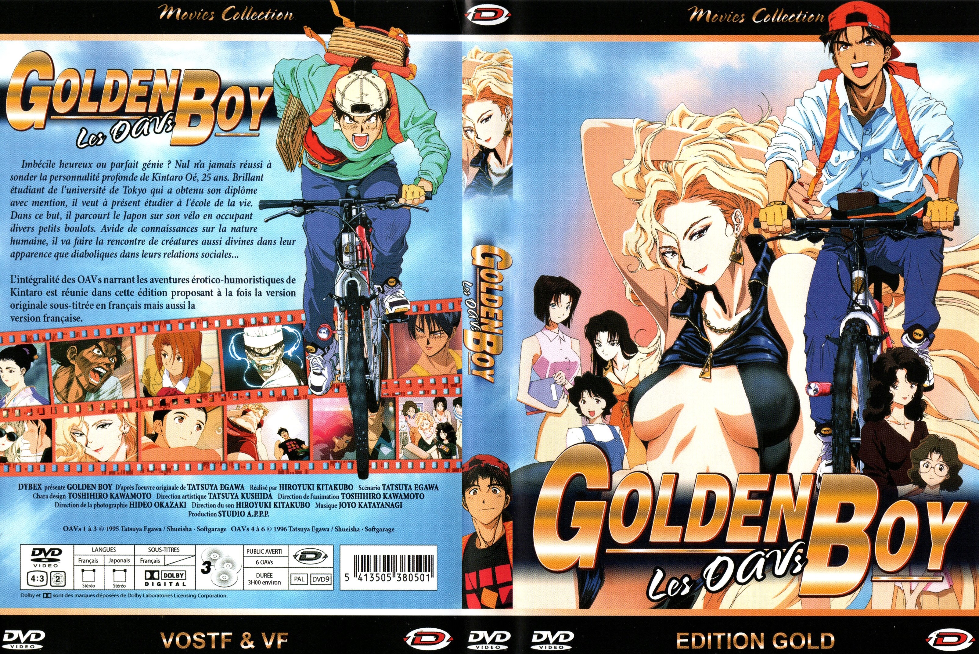 Jaquette DVD Golden Boy Les OAV