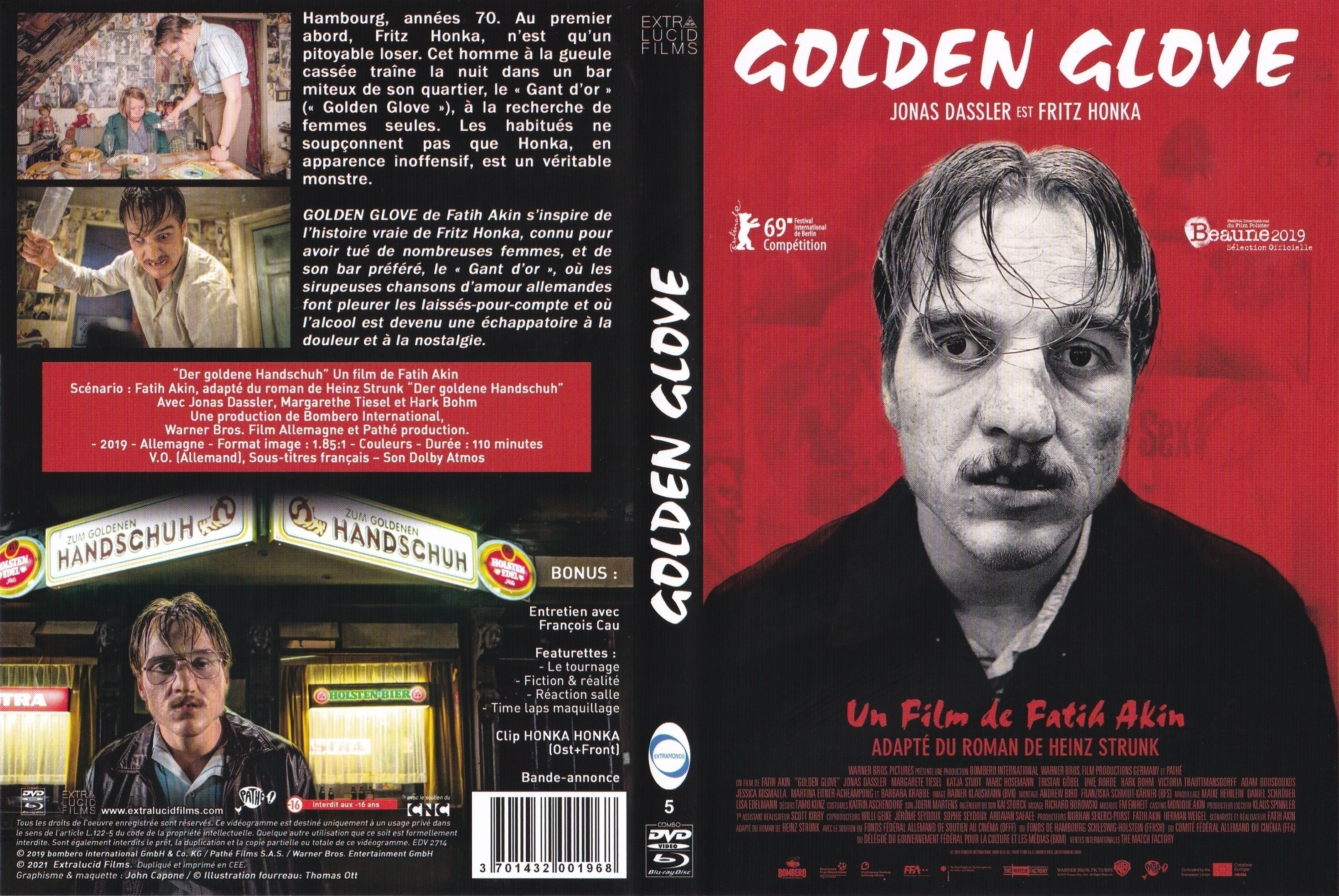 Jaquette DVD Golden Glove