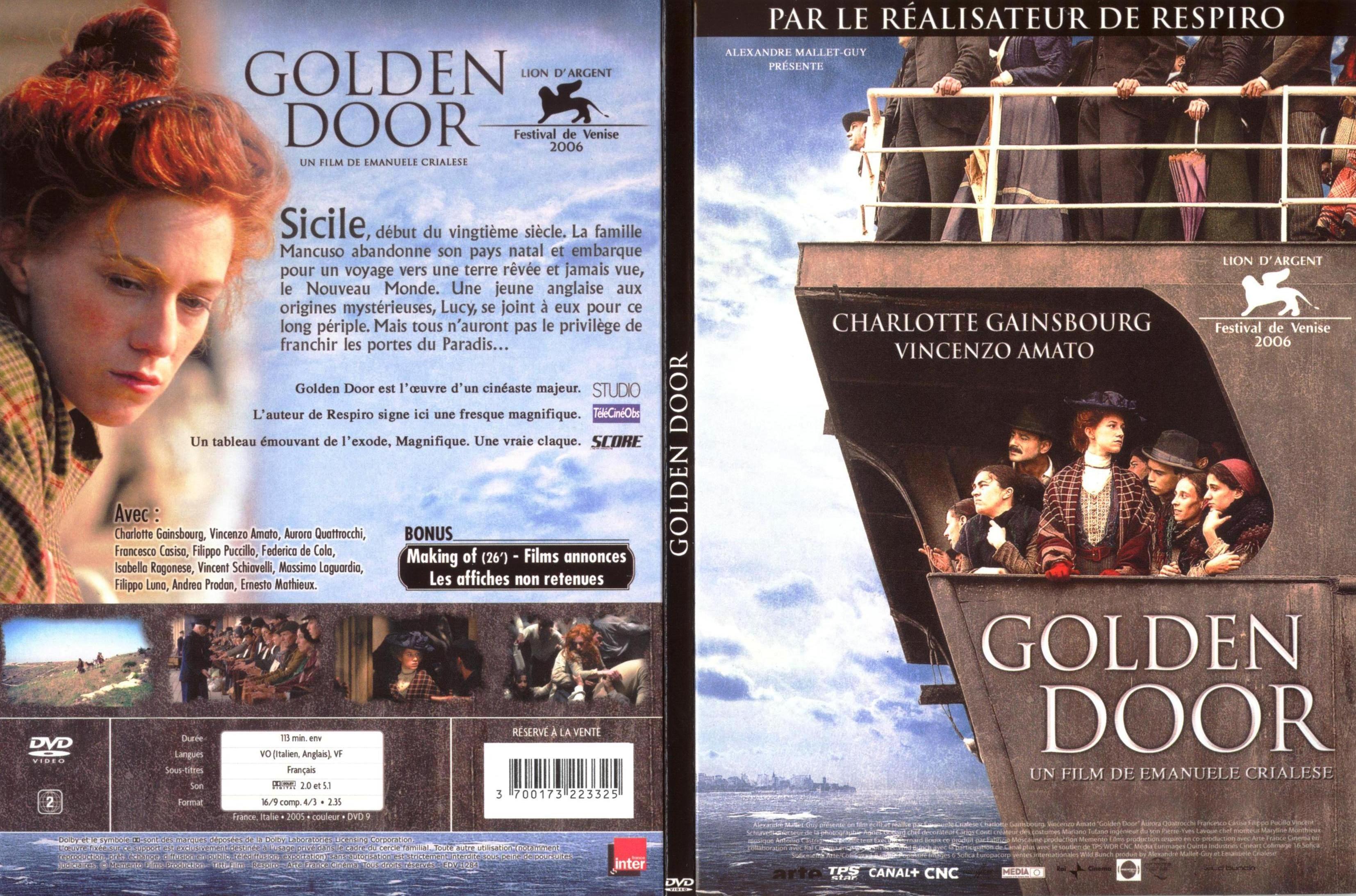 Jaquette DVD Golden door