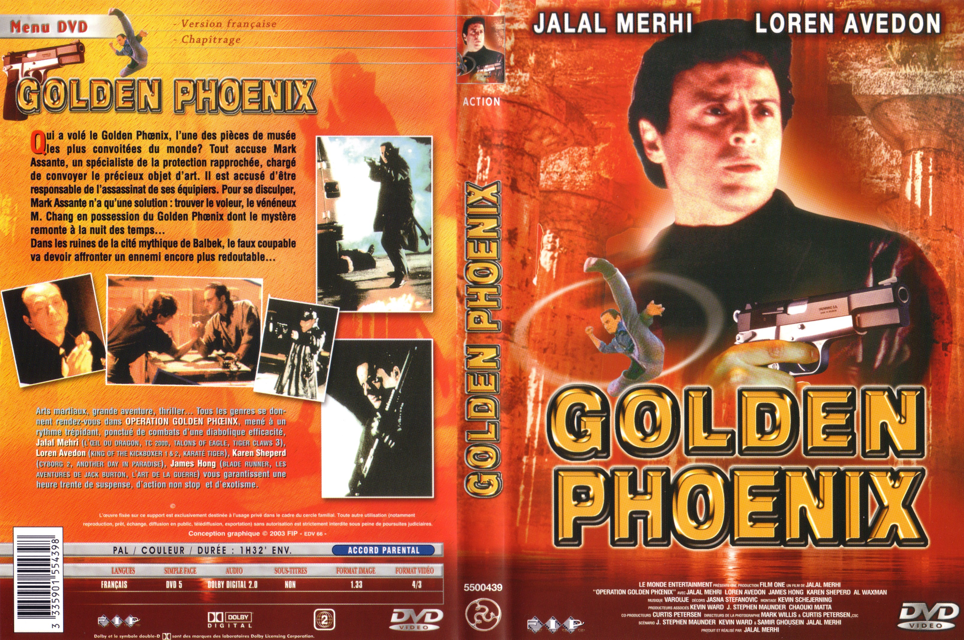 Jaquette DVD Golden phoenix