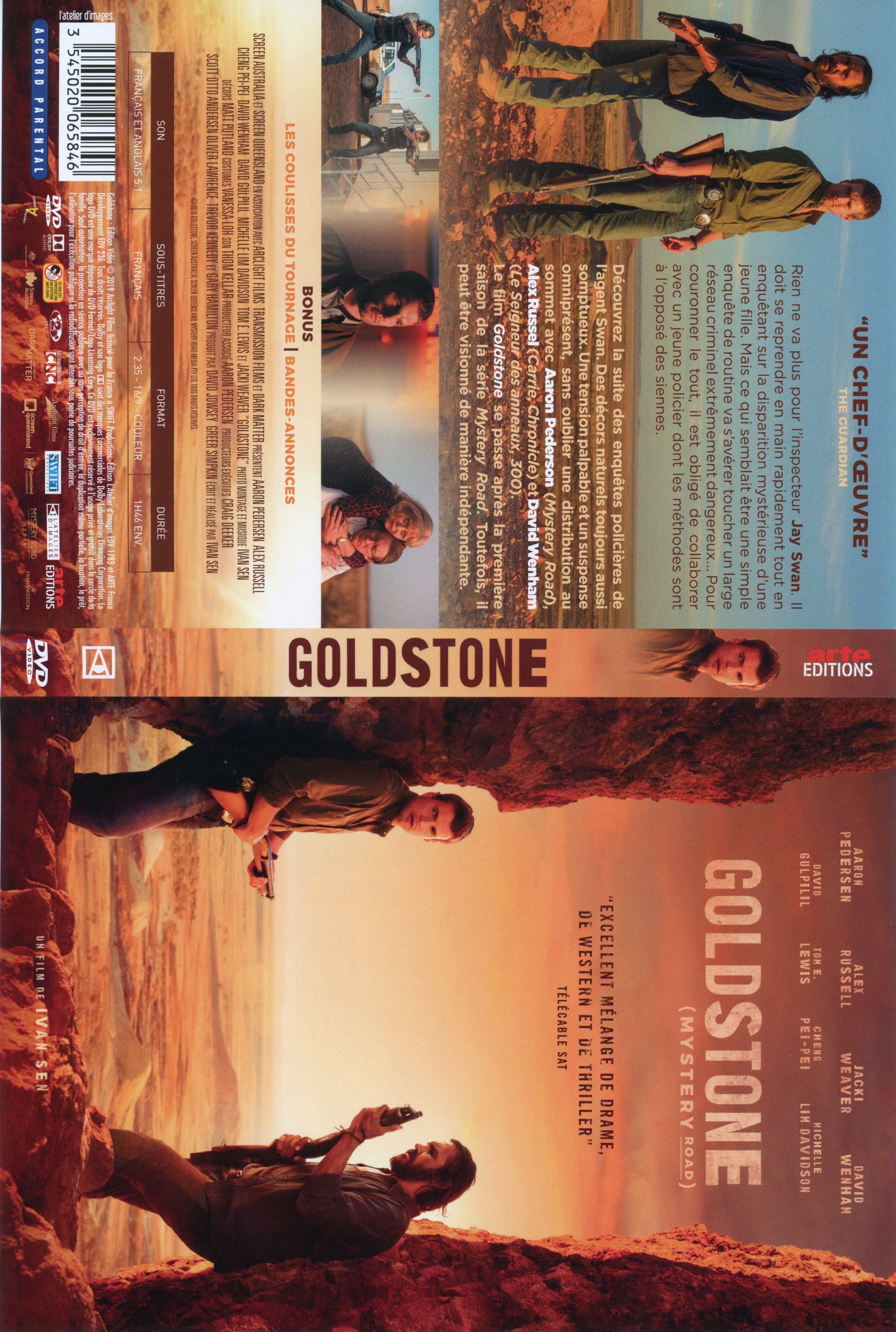 Jaquette DVD Goldstone