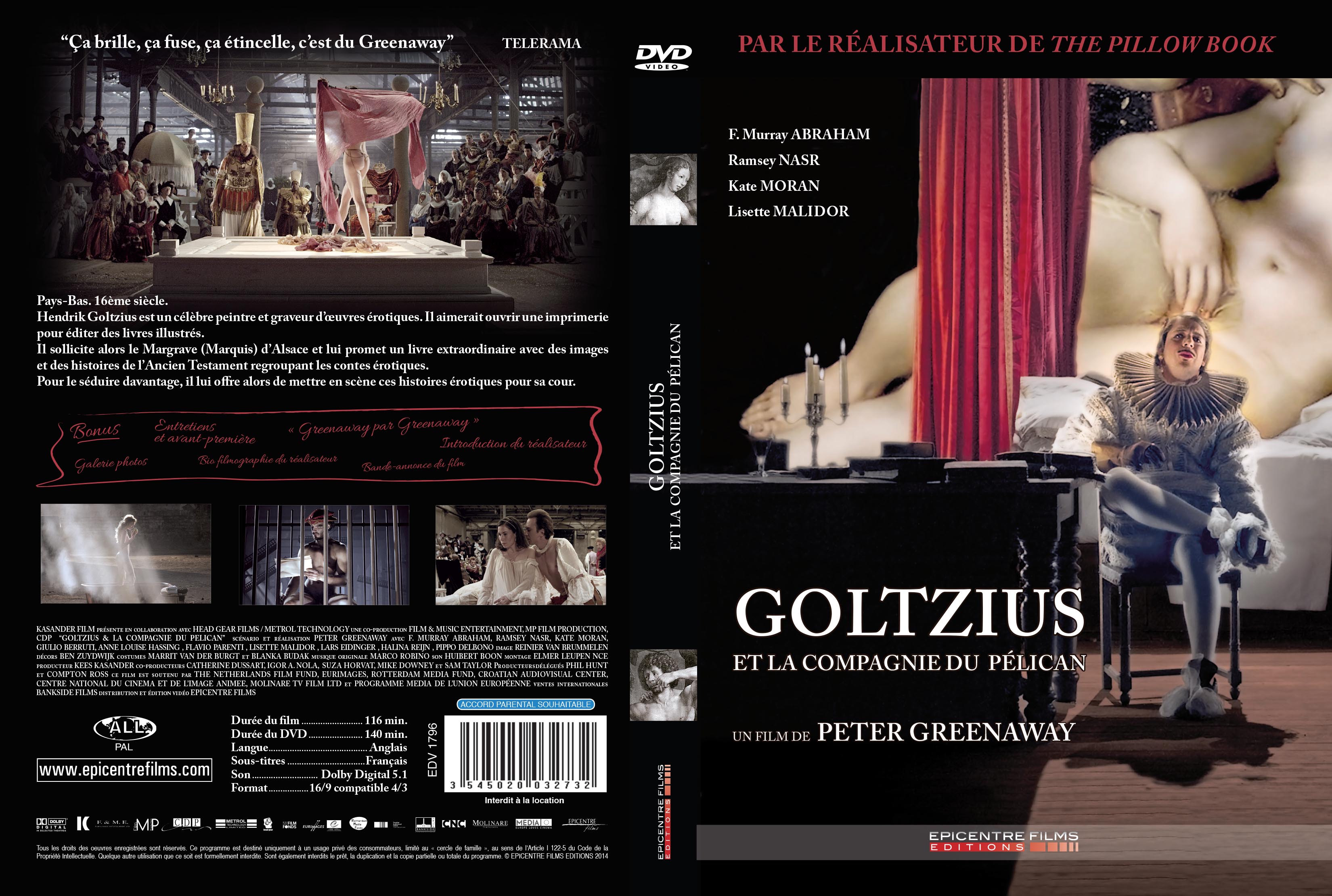 Jaquette DVD Goltzius et la compagnie du pelican