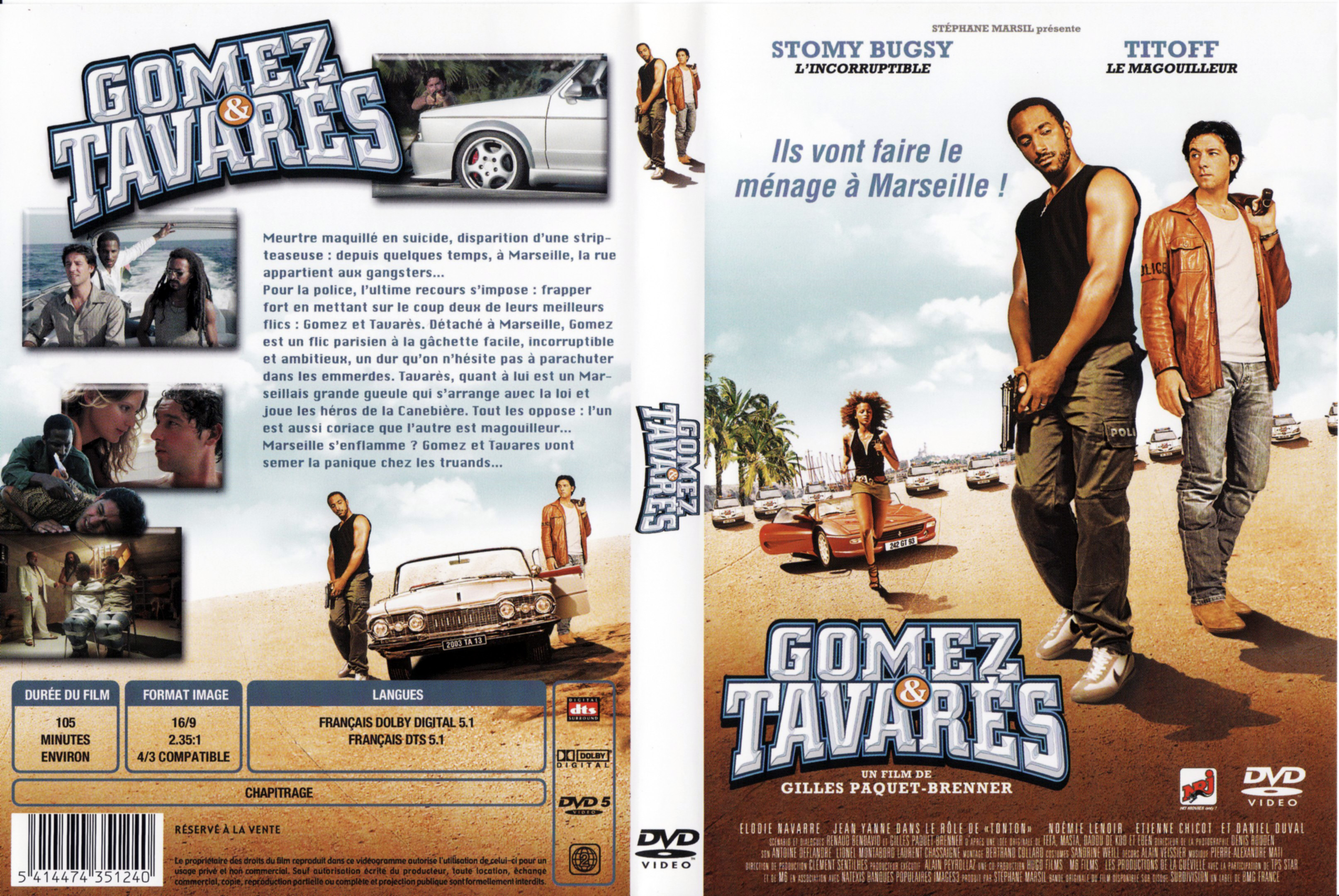 Jaquette DVD Gomez et Tavares v3
