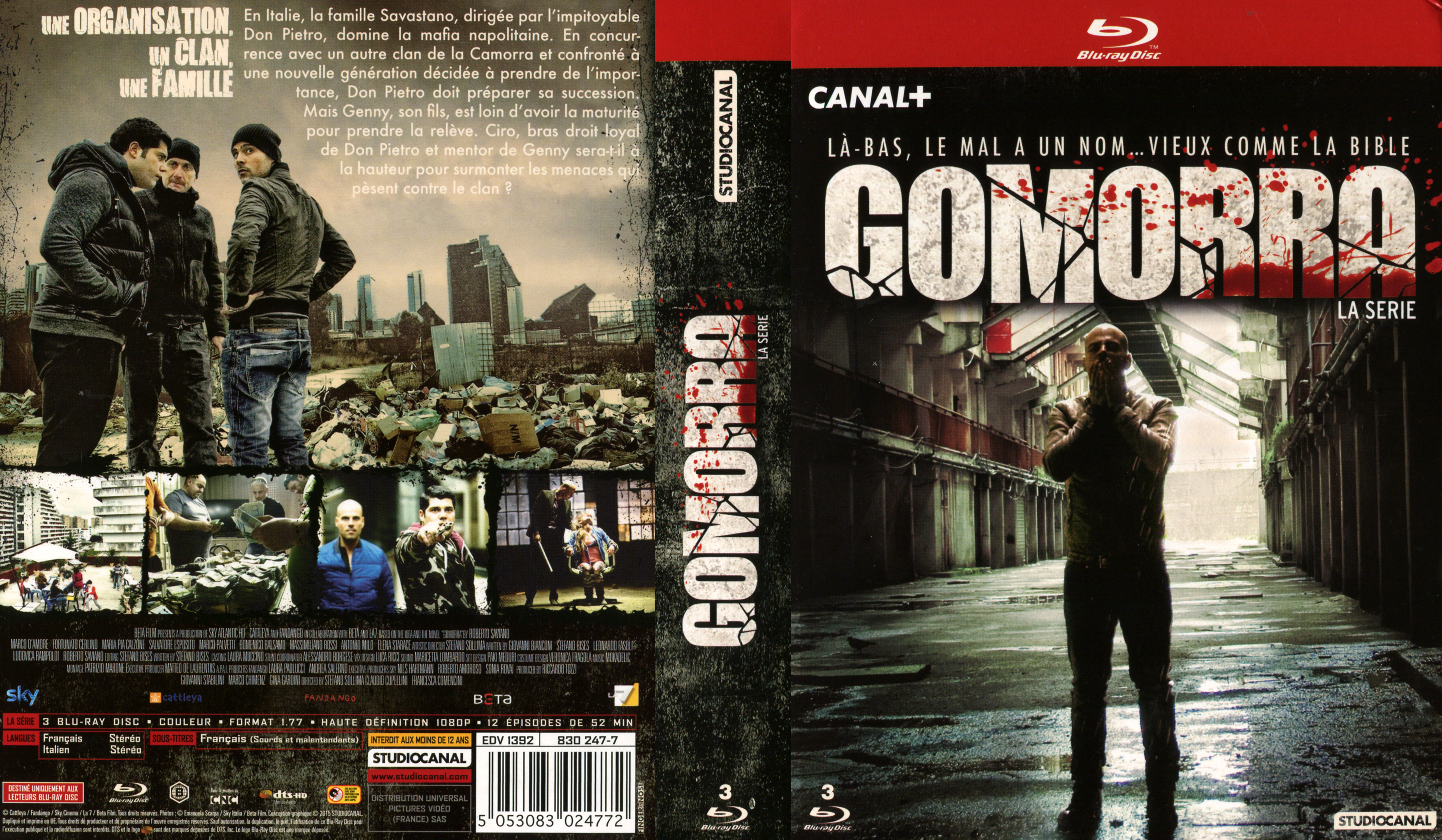 Jaquette DVD Gomorra la srie (BLU-RAY)