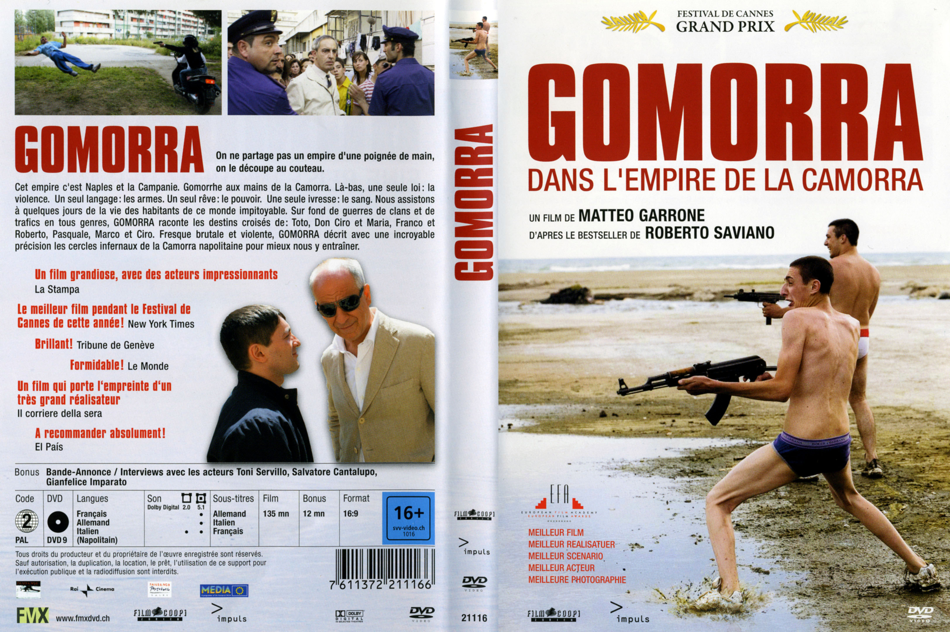 Jaquette DVD Gomorra v2