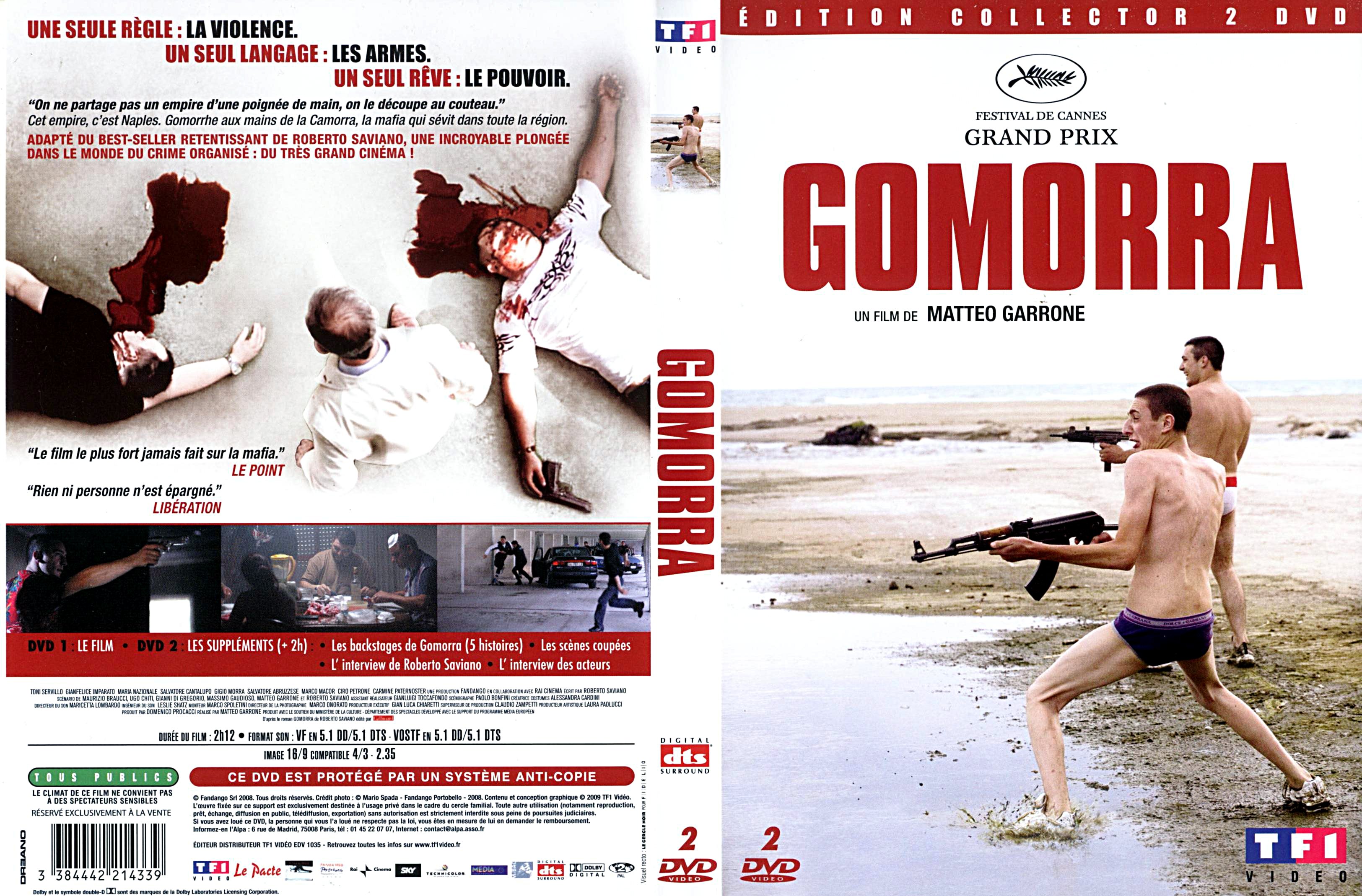 Jaquette DVD Gomorra v3