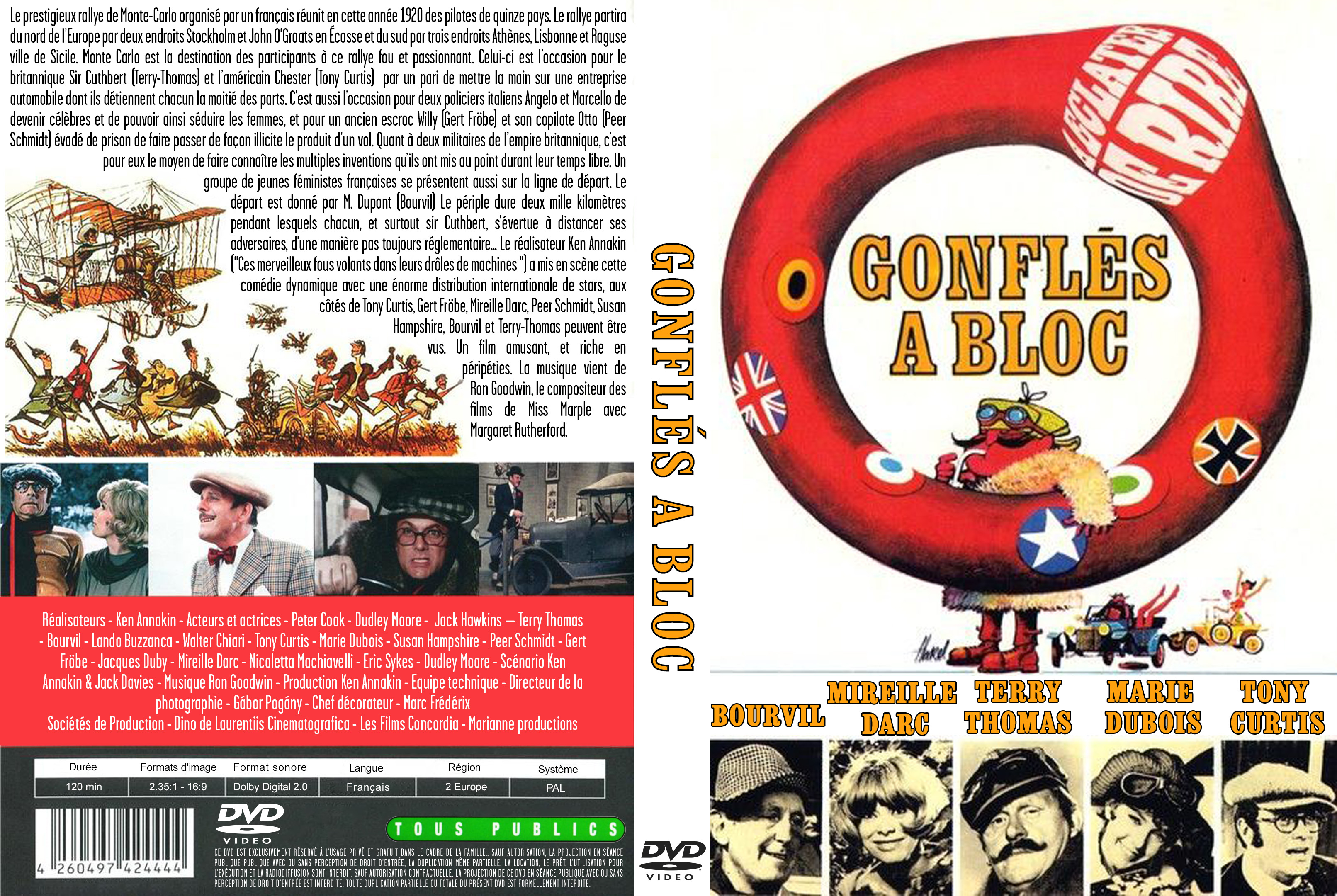 Jaquette DVD Gonfls  bloc custom