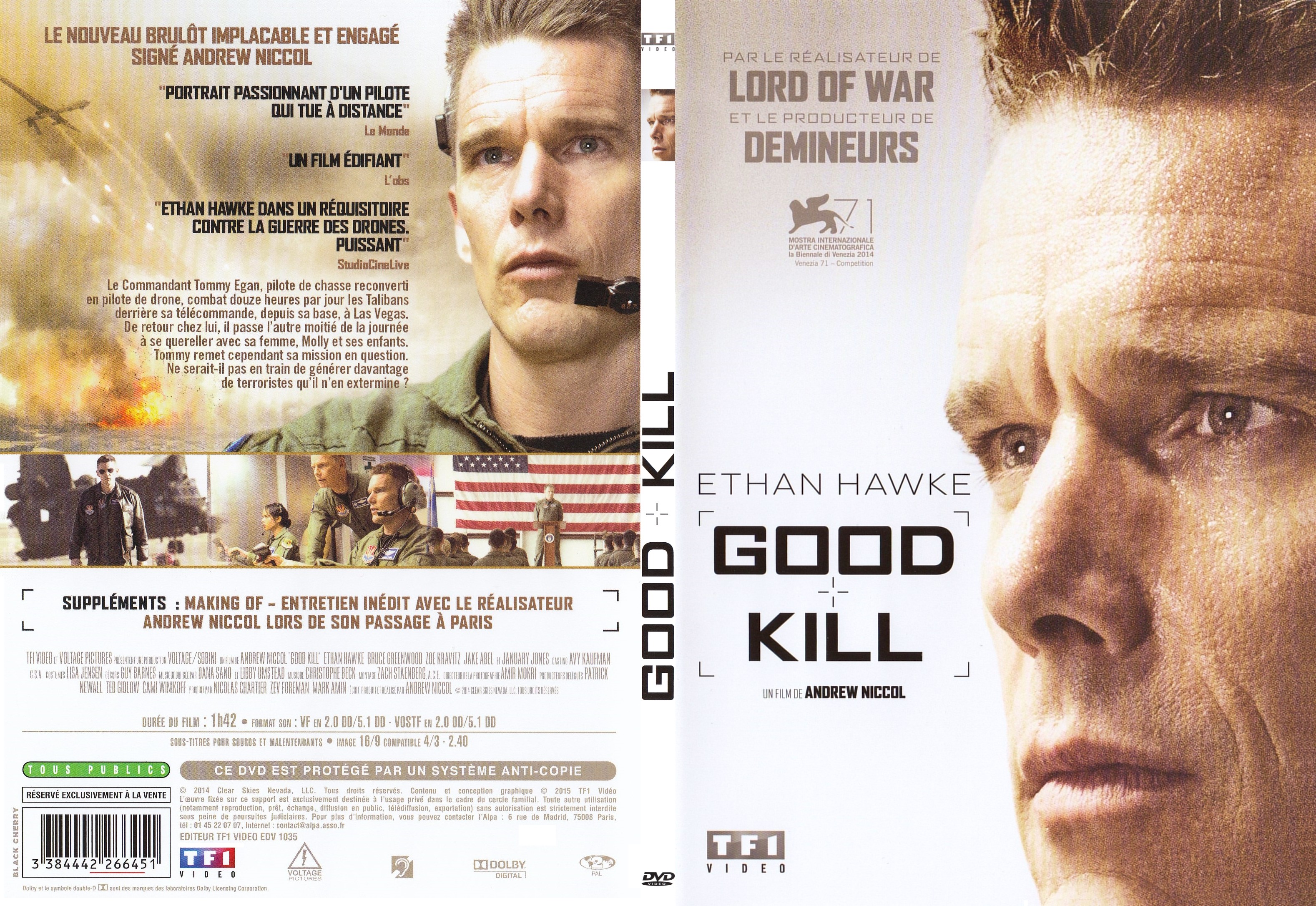 Jaquette DVD Good Kill - SLIM