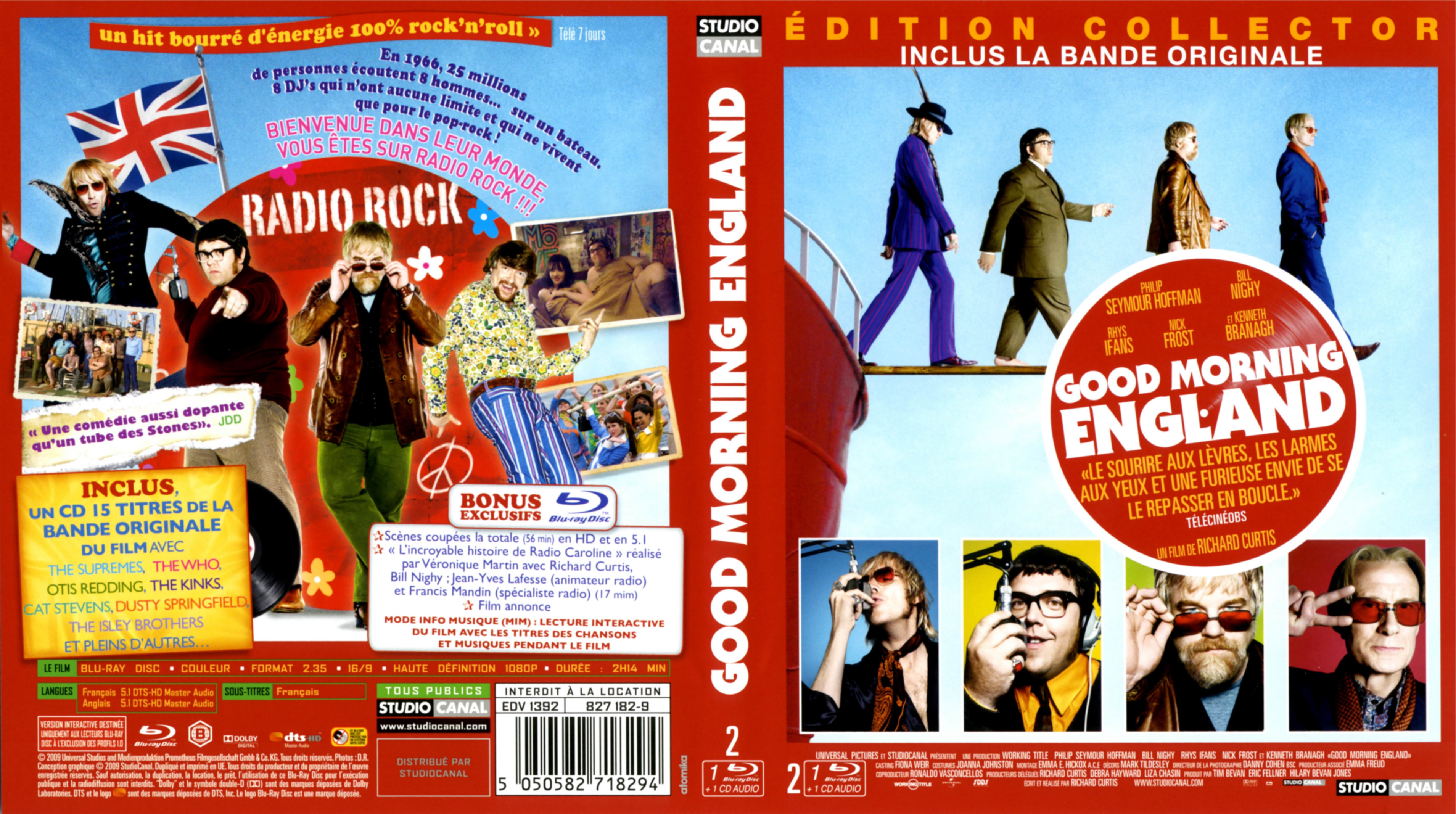 Jaquette DVD Good morning england (BLU-RAY)