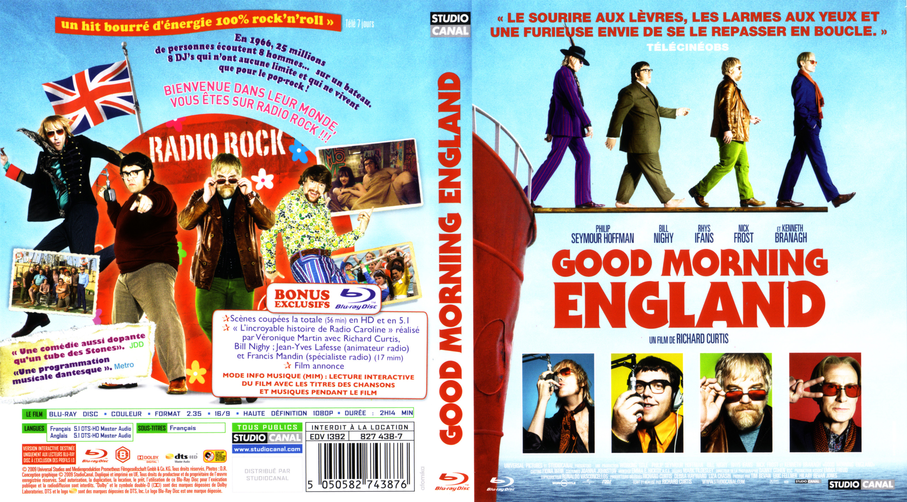 Jaquette DVD Good morning england (BLU-RAY) v2
