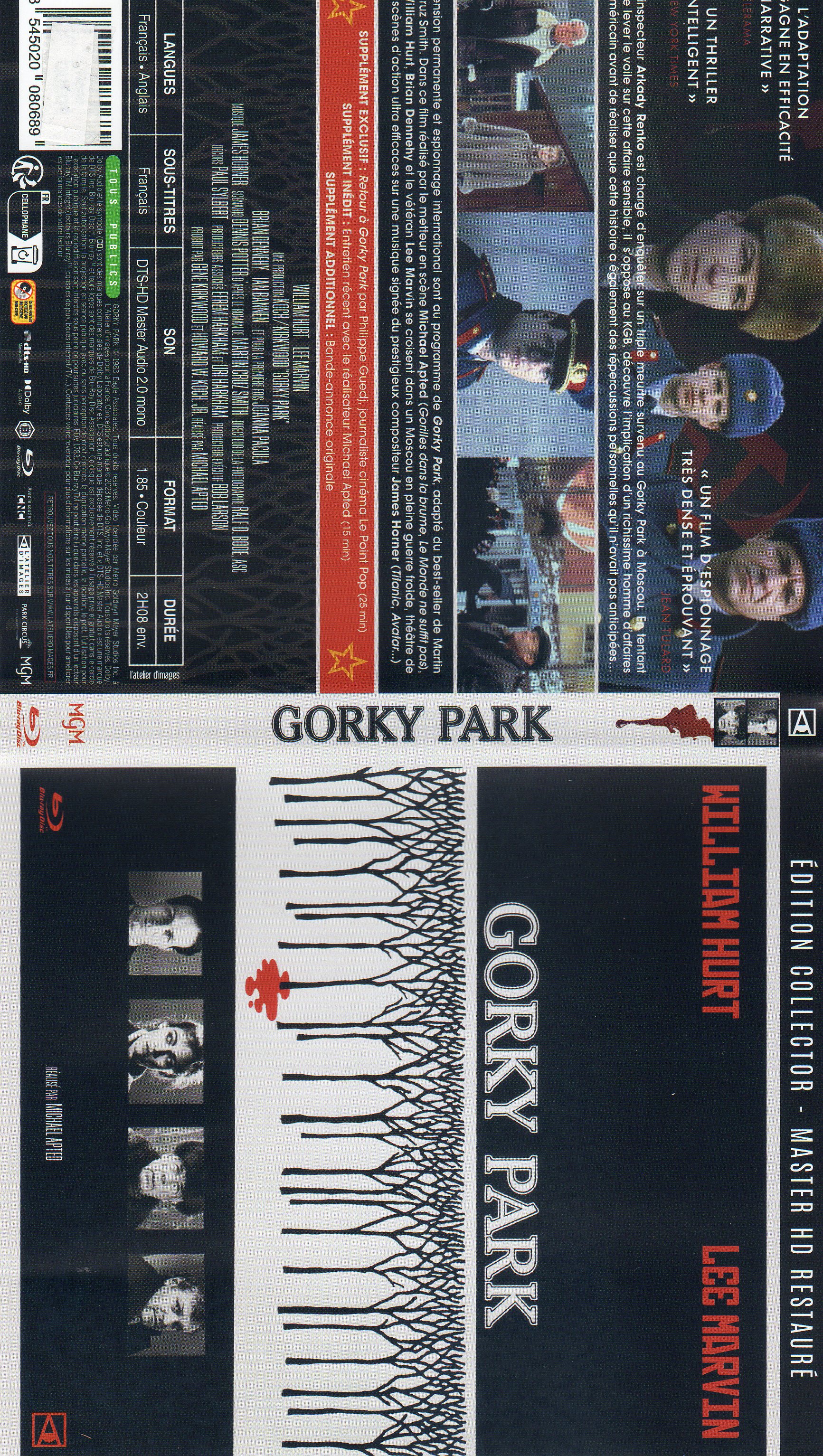 Jaquette DVD Gorky park (BLU-RAY)