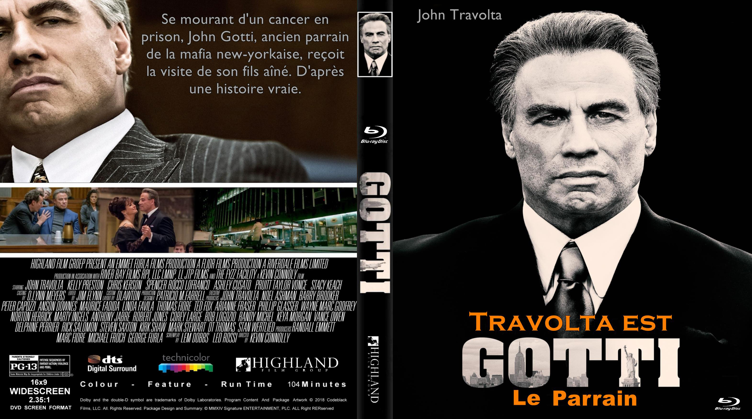 Jaquette DVD Gotti custom (BLU-RAY)