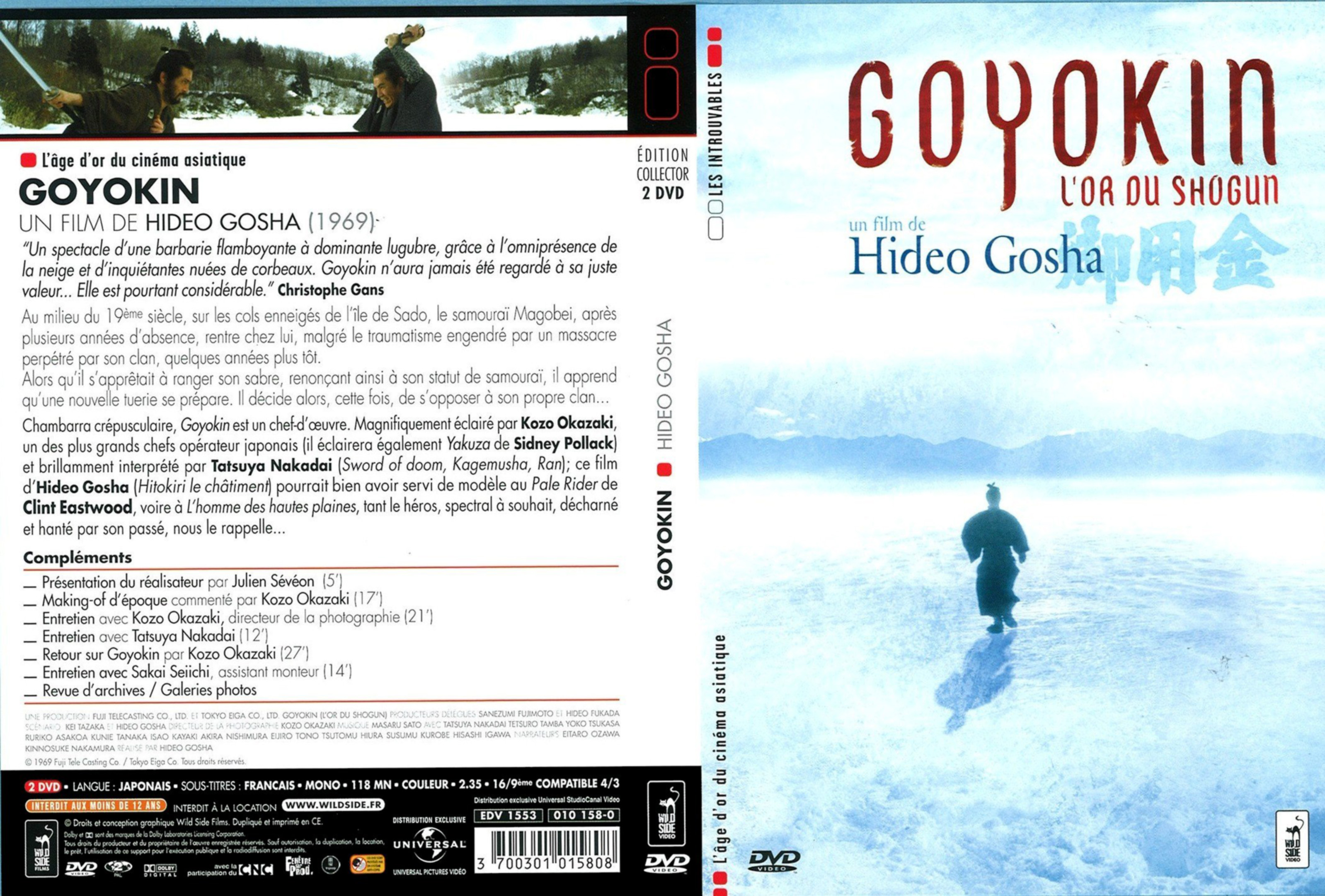 Jaquette DVD Goyokin v2