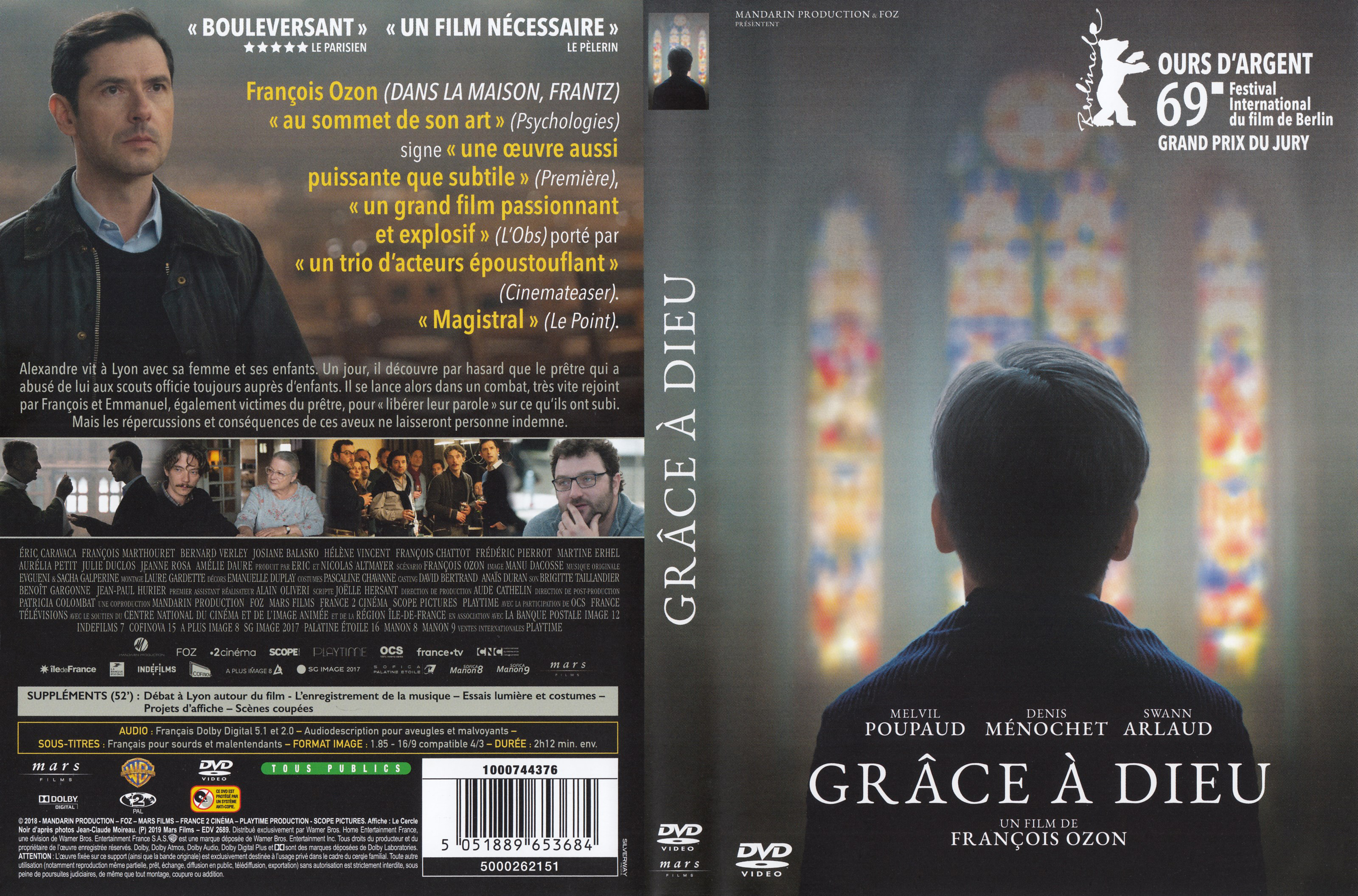 Jaquette DVD Grace  dieu