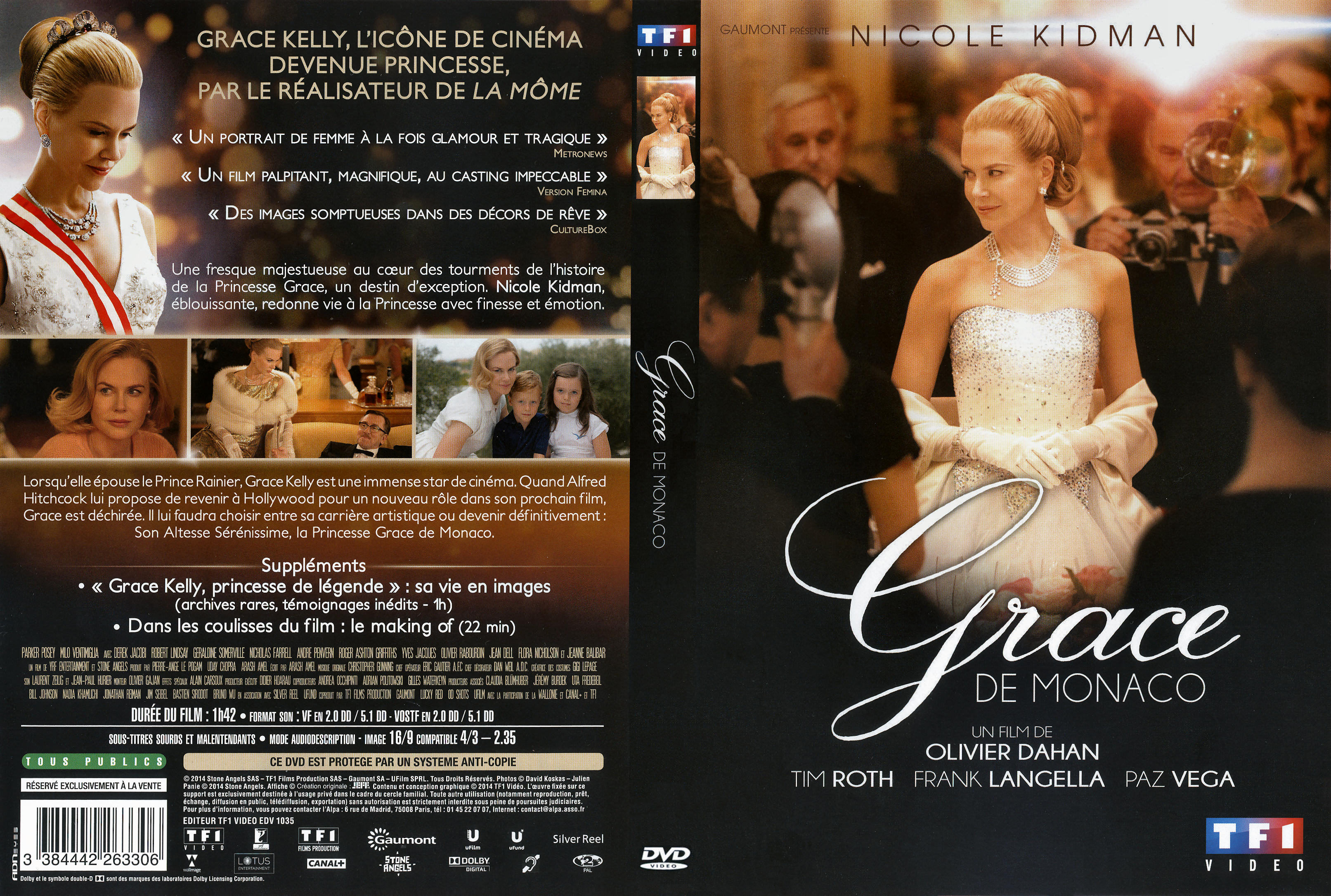 Jaquette DVD Grace de Monaco