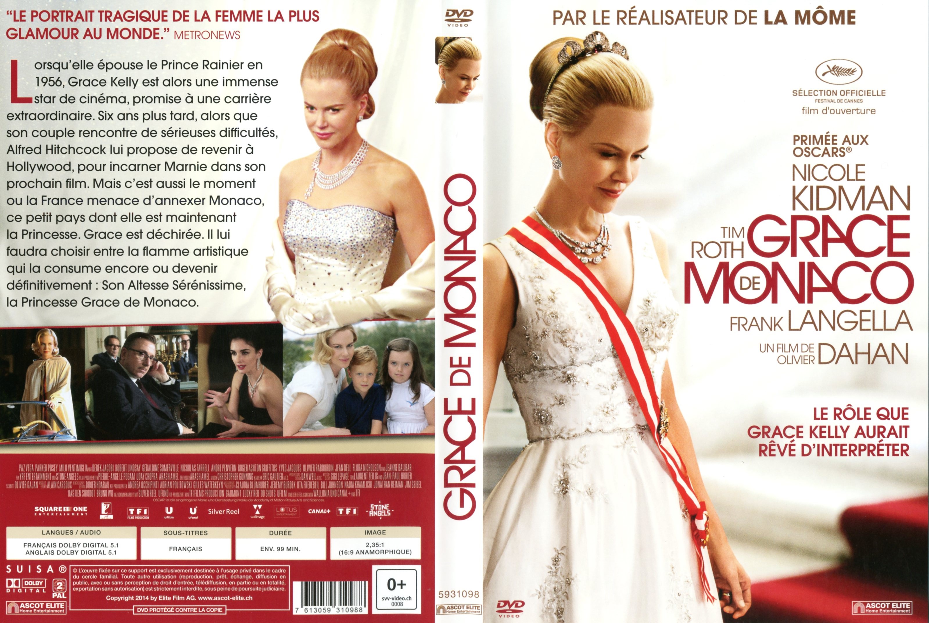 Jaquette DVD Grace de Monaco v2